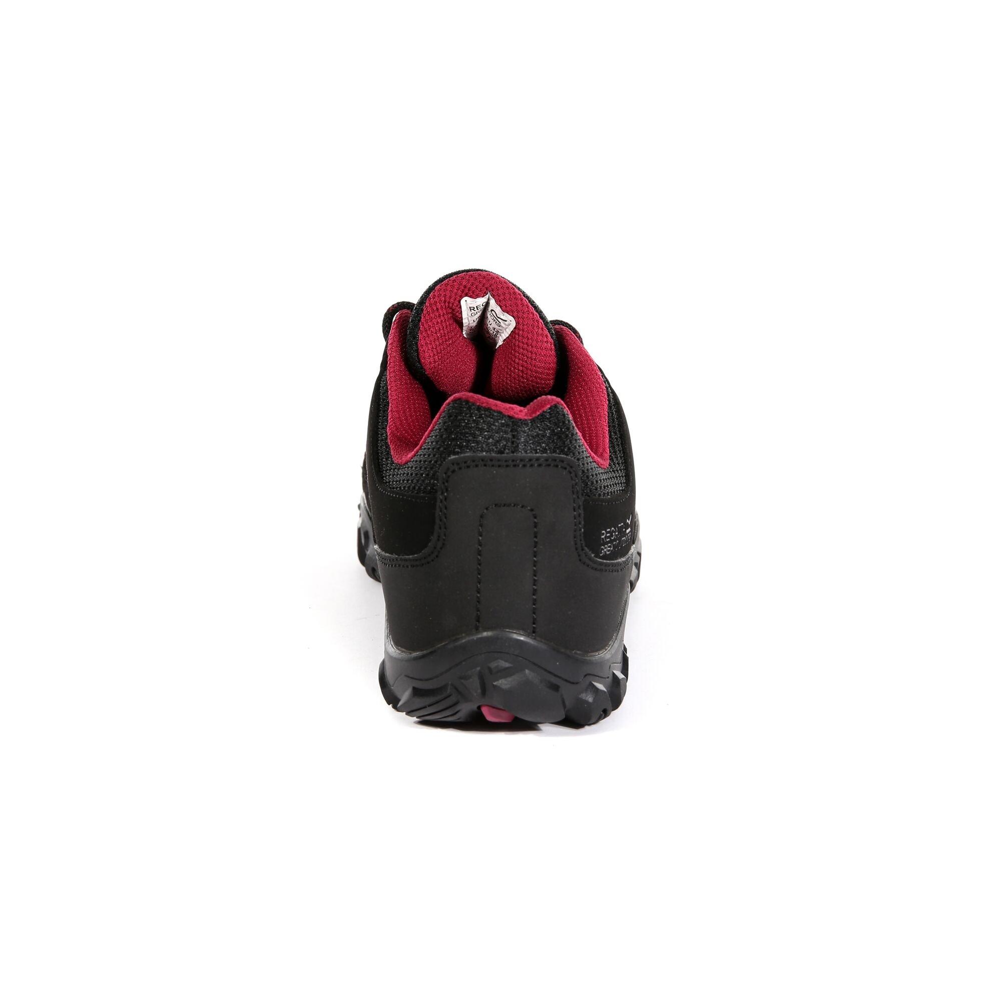 Blk/Beaujols - Regatta - Lady Edgepoint III Waterproof Walking Shoe - 3