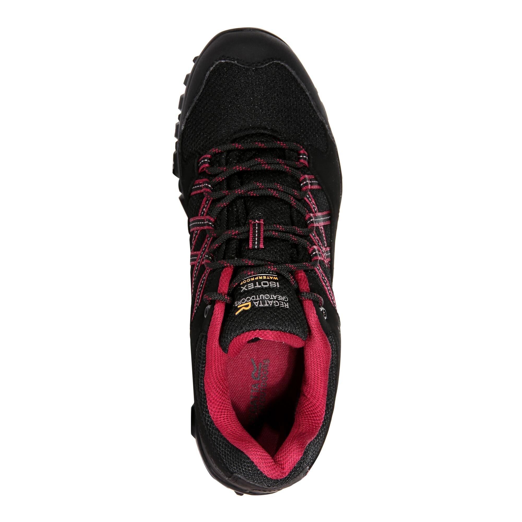 Blk/Beaujols - Regatta - Lady Edgepoint III Waterproof Walking Shoe - 6