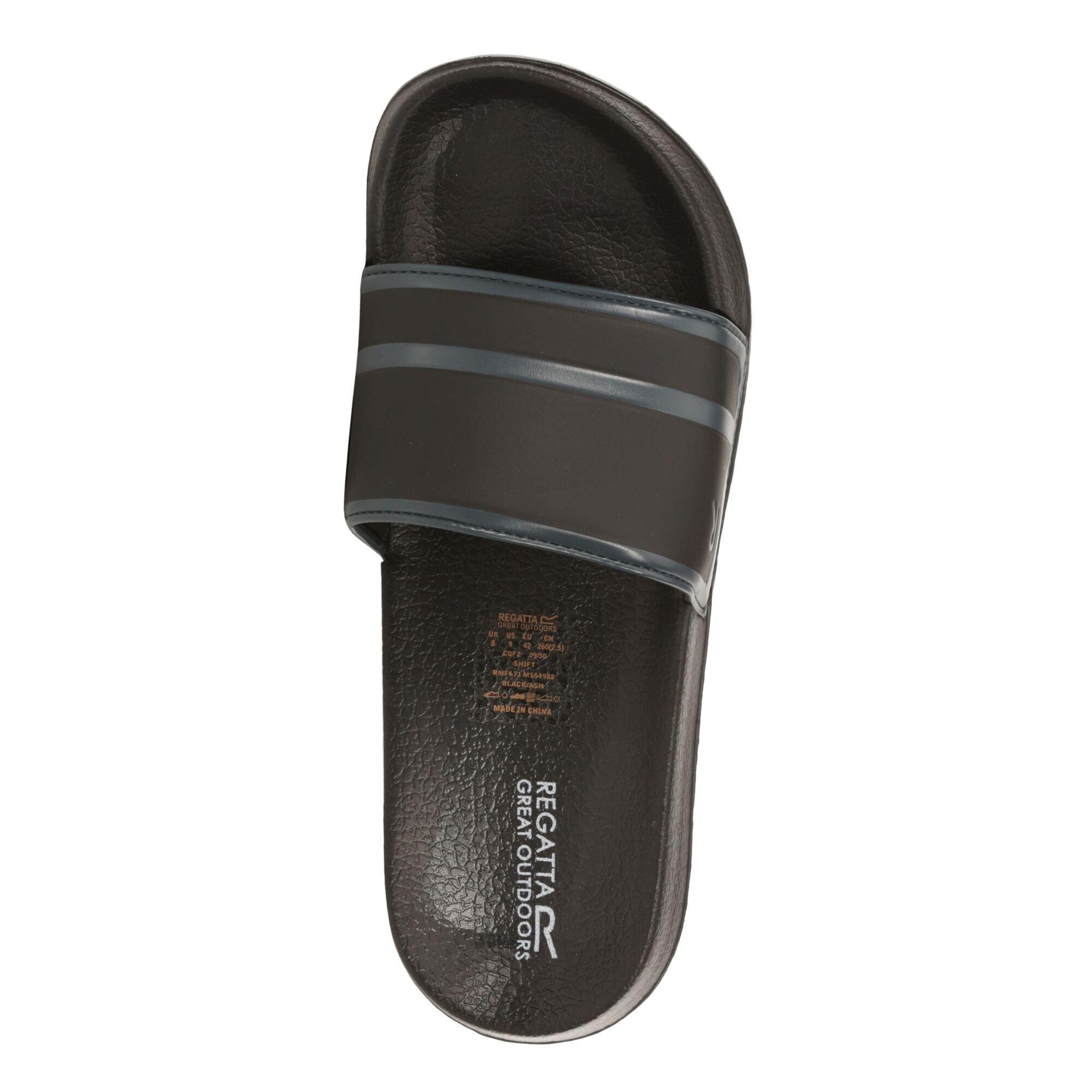 Black/Ash - Regatta - Shift Slides - 8