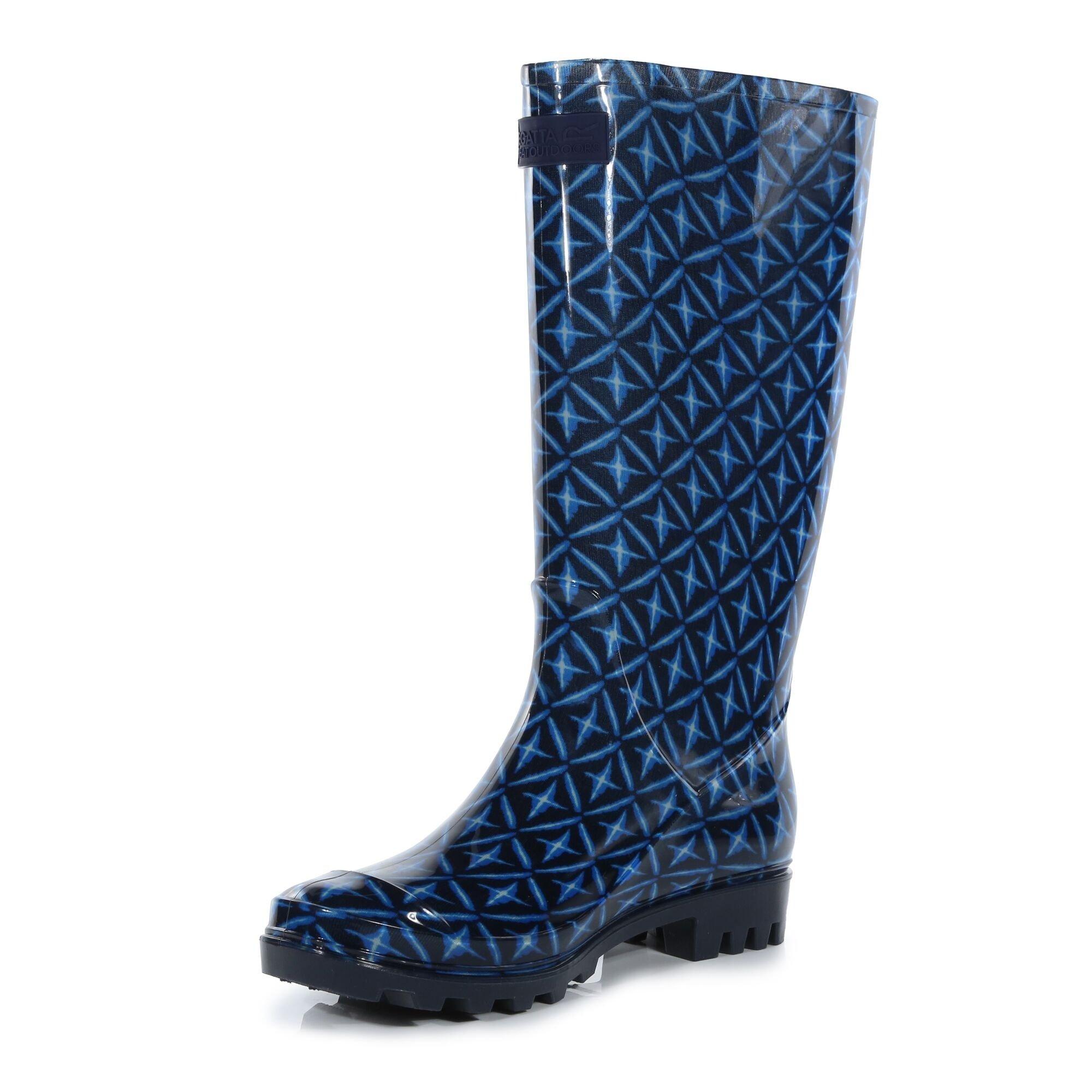 Navy Tile - Regatta - Lady Wenlock Wellingtons - 6