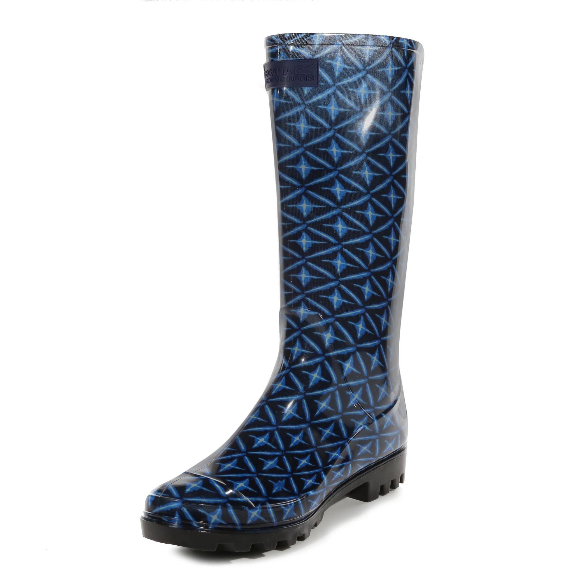 Navy Tile - Regatta - Lady Wenlock Wellingtons - 7
