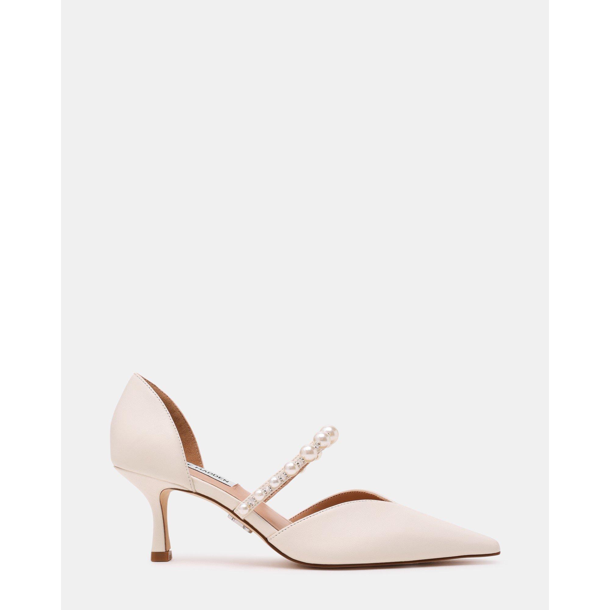 Ivory - Steve Madden - Women's Amoura 60h Stiletto Court Shoes - 1