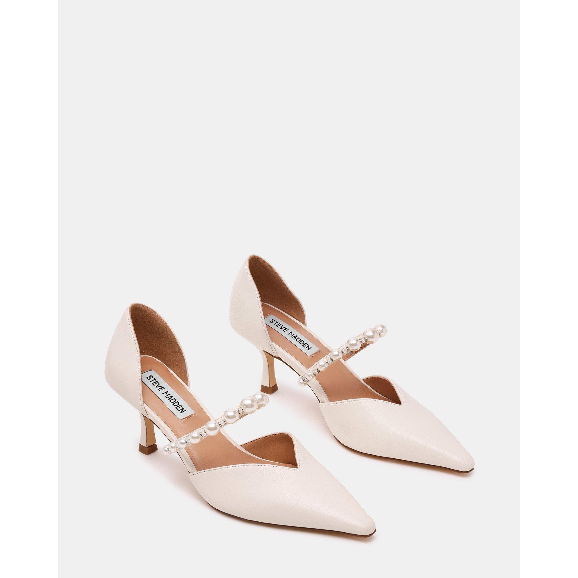 Ivory - Steve Madden - Women's Amoura 60h Stiletto Court Shoes - 2