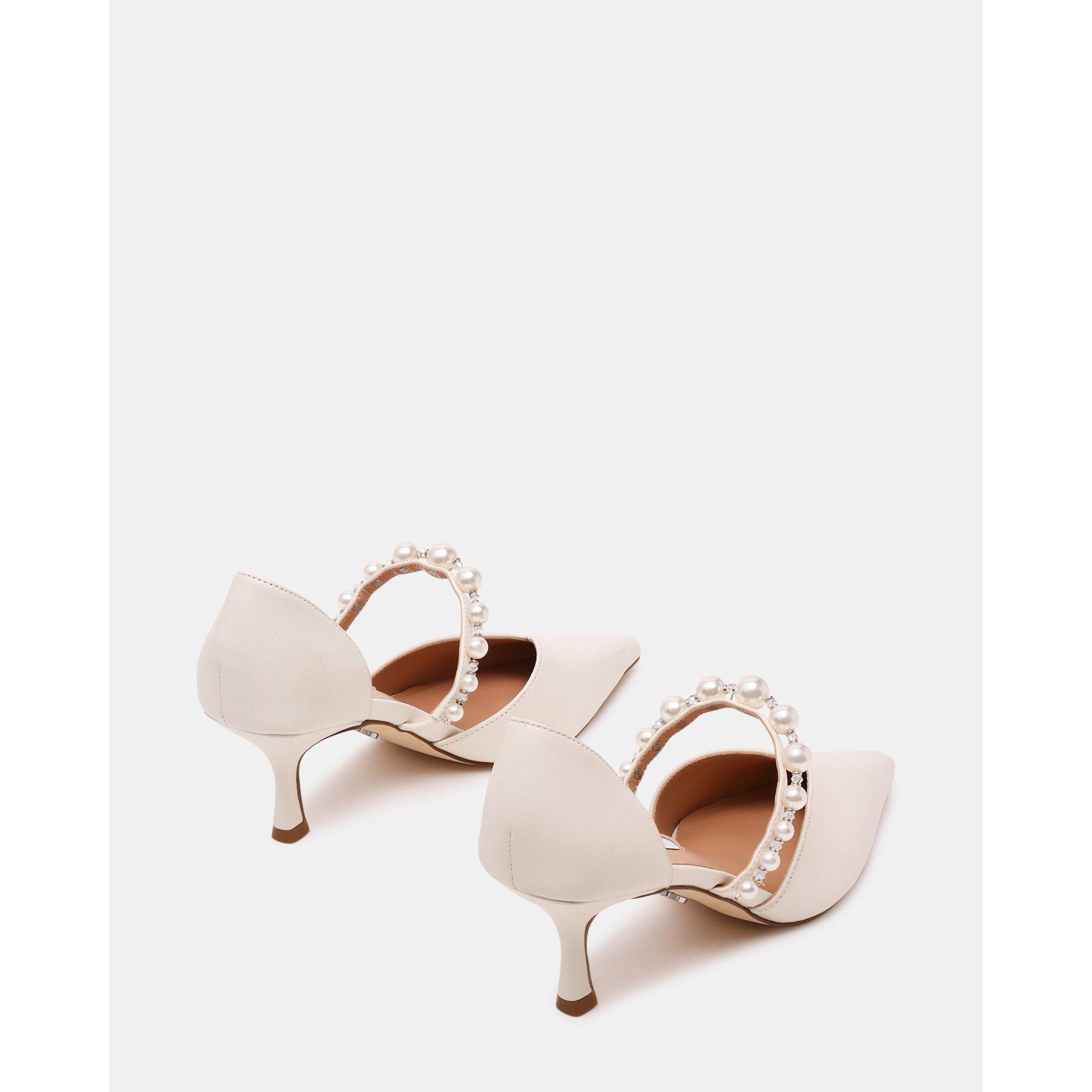 Ivory - Steve Madden - Women's Amoura 60h Stiletto Court Shoes - 3
