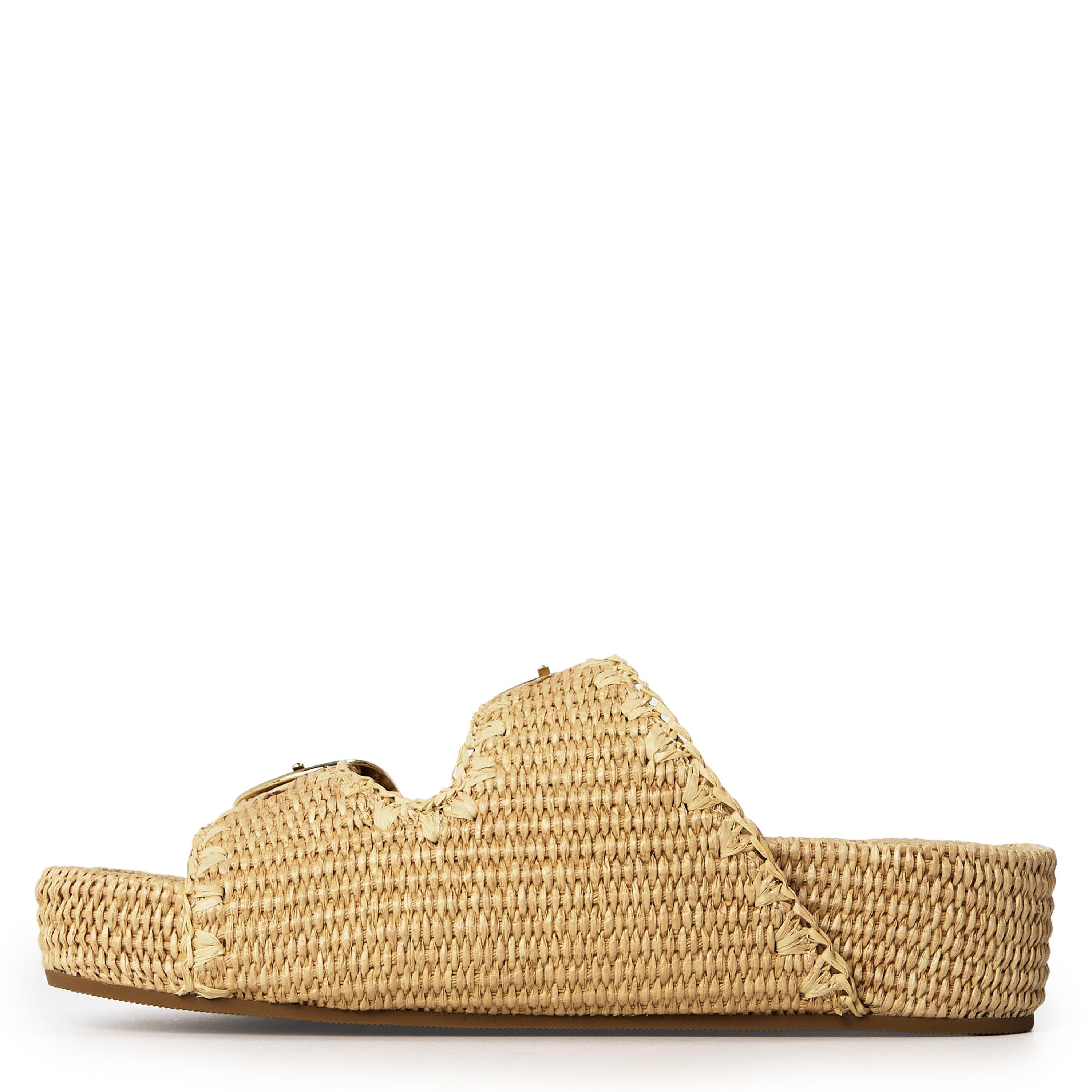 Natural/Natural - Loeffler Randall - Women's Nico Flatform Sandals - 2