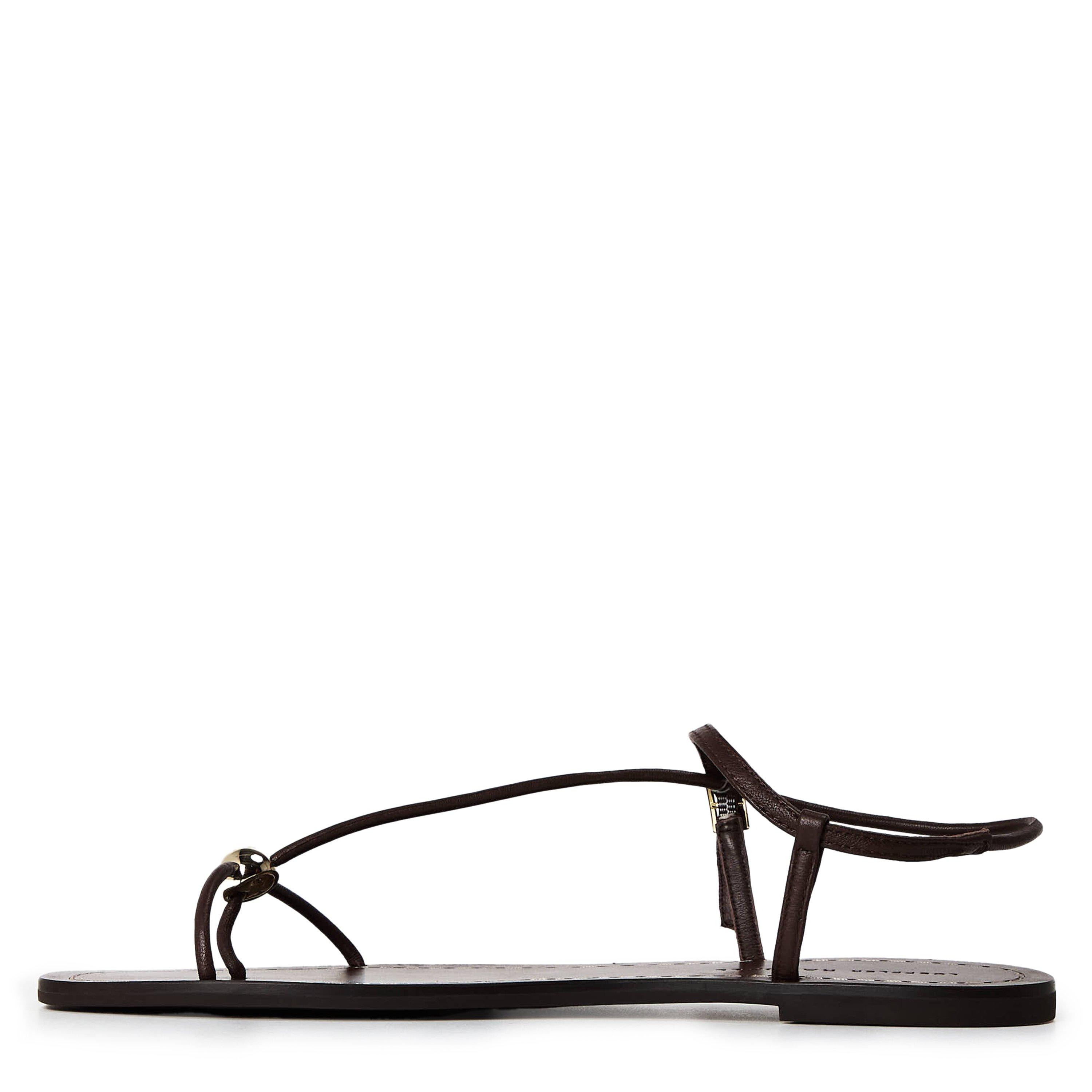 Espresso - Loeffler Randall - Women's Lara Flat Sandals - 2