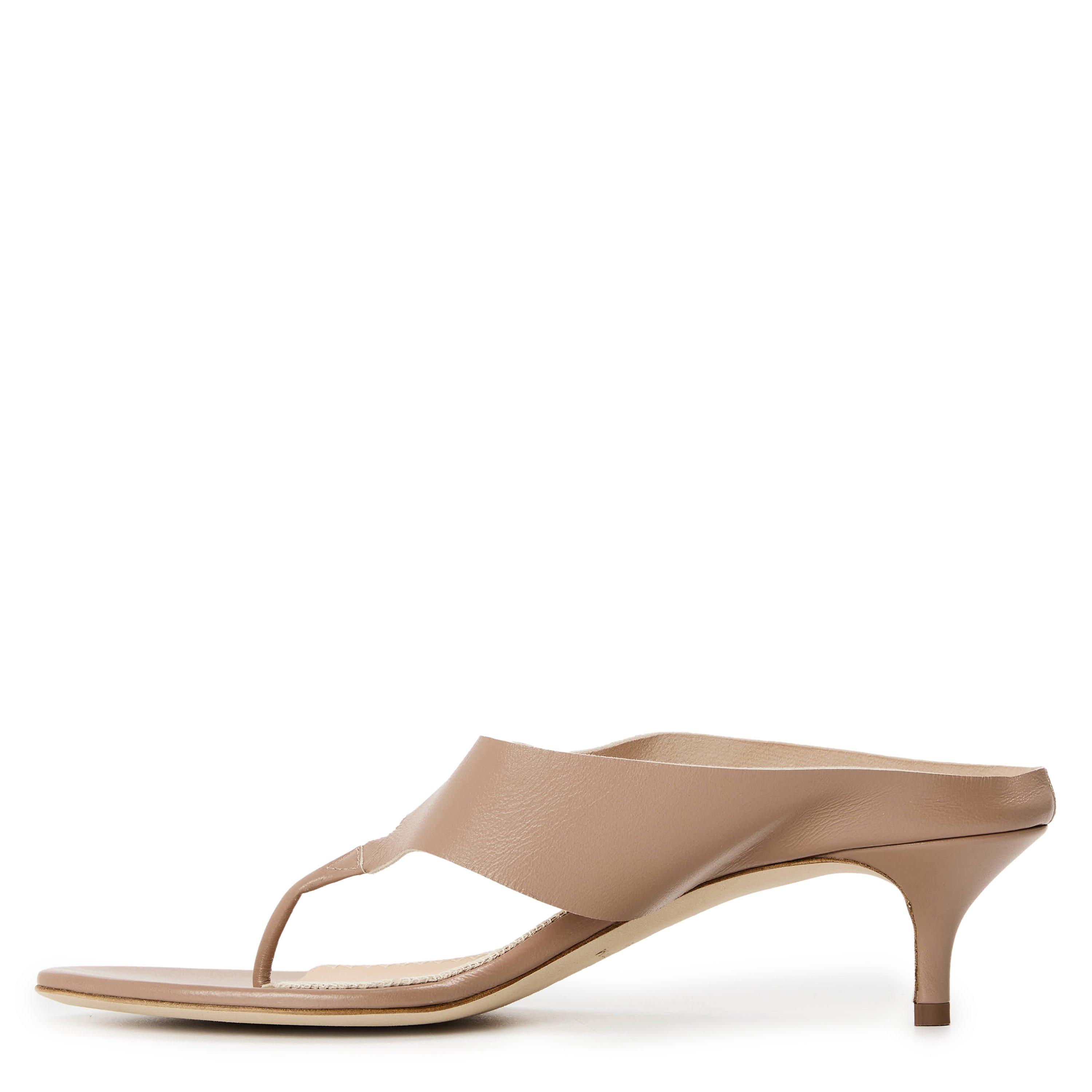 Nude - Magda Butrym - Women's Thong Heel Sandals - 2