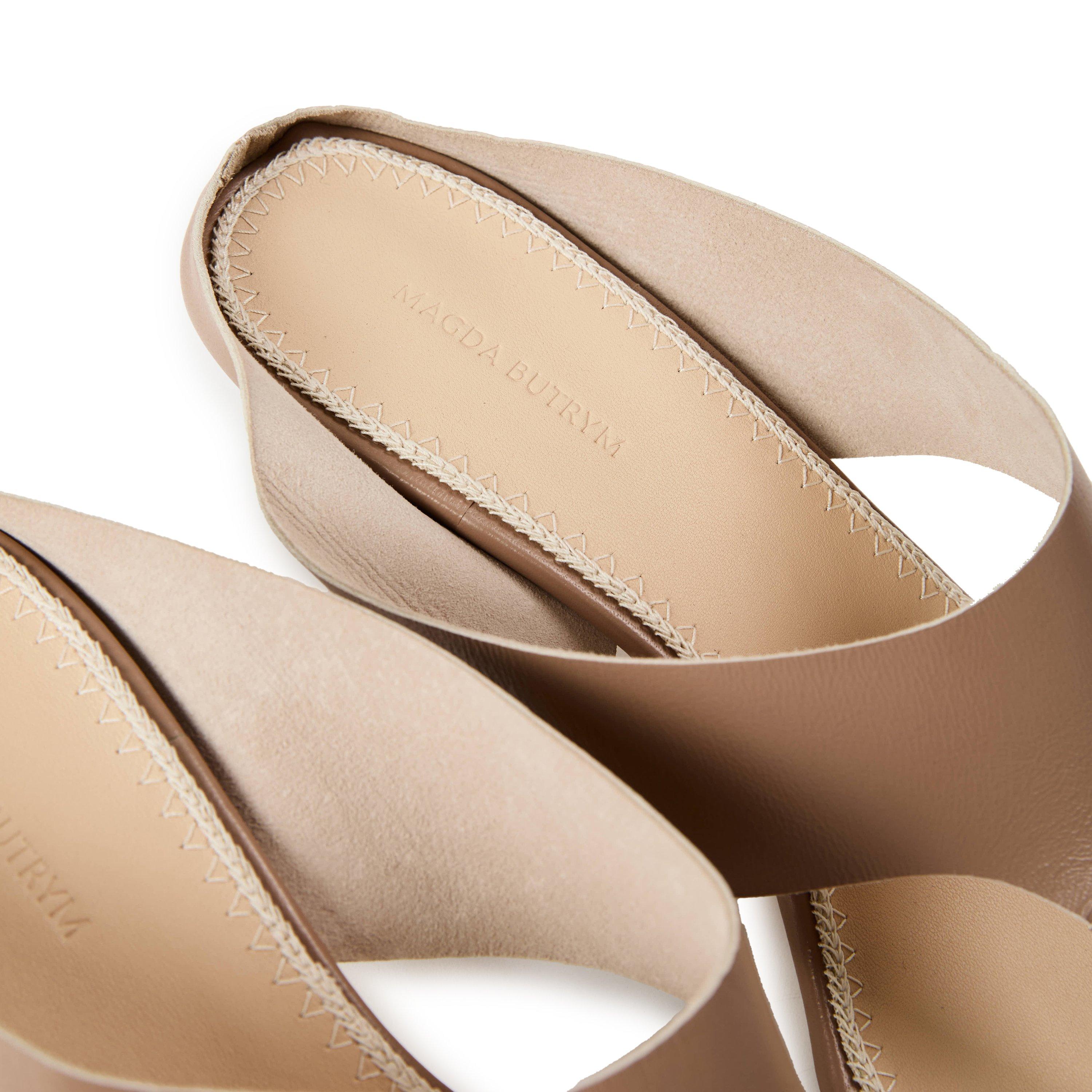 Nude - Magda Butrym - Women's Thong Heel Sandals - 3