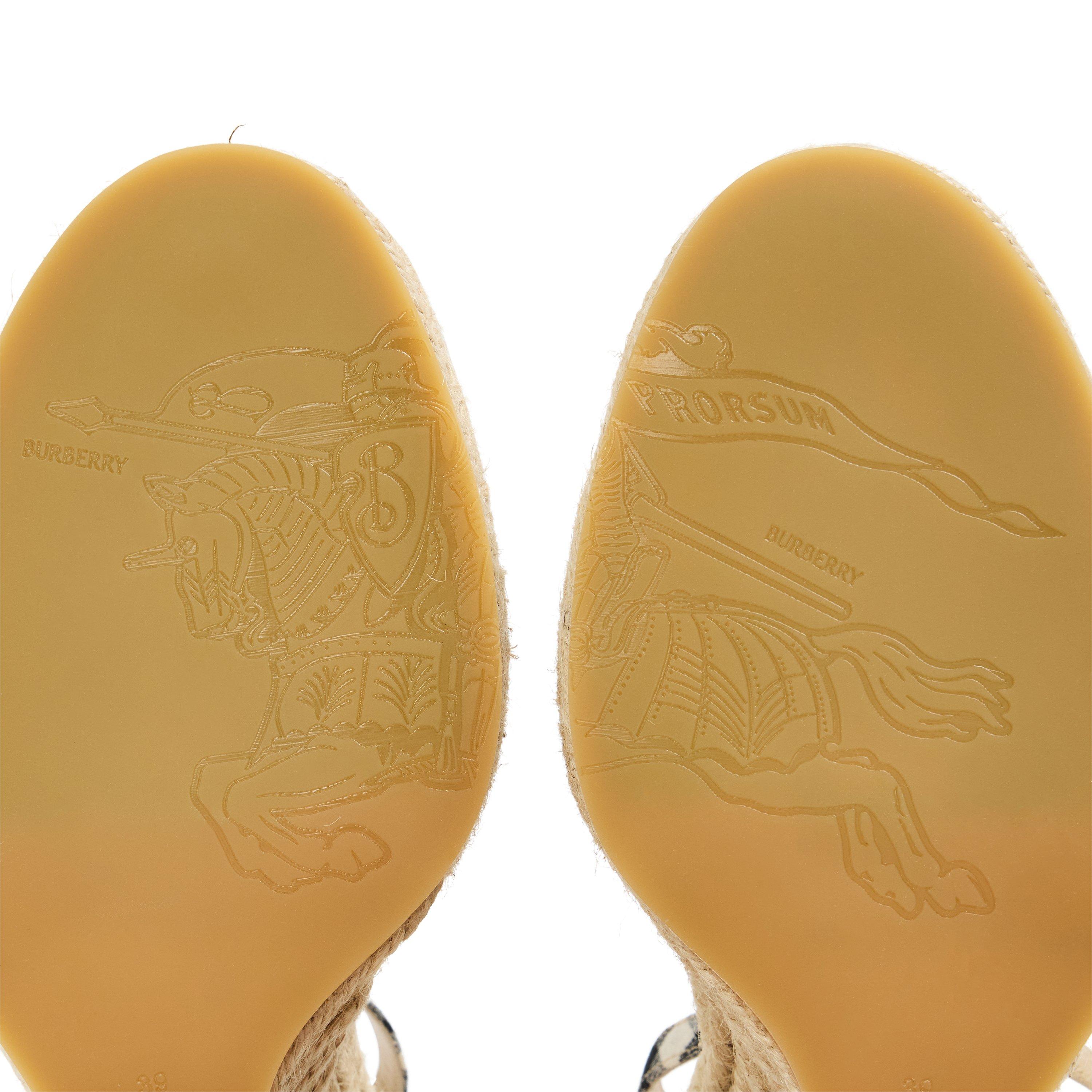 Sand IP Check - Burberry - Women's Espadrilles - 3