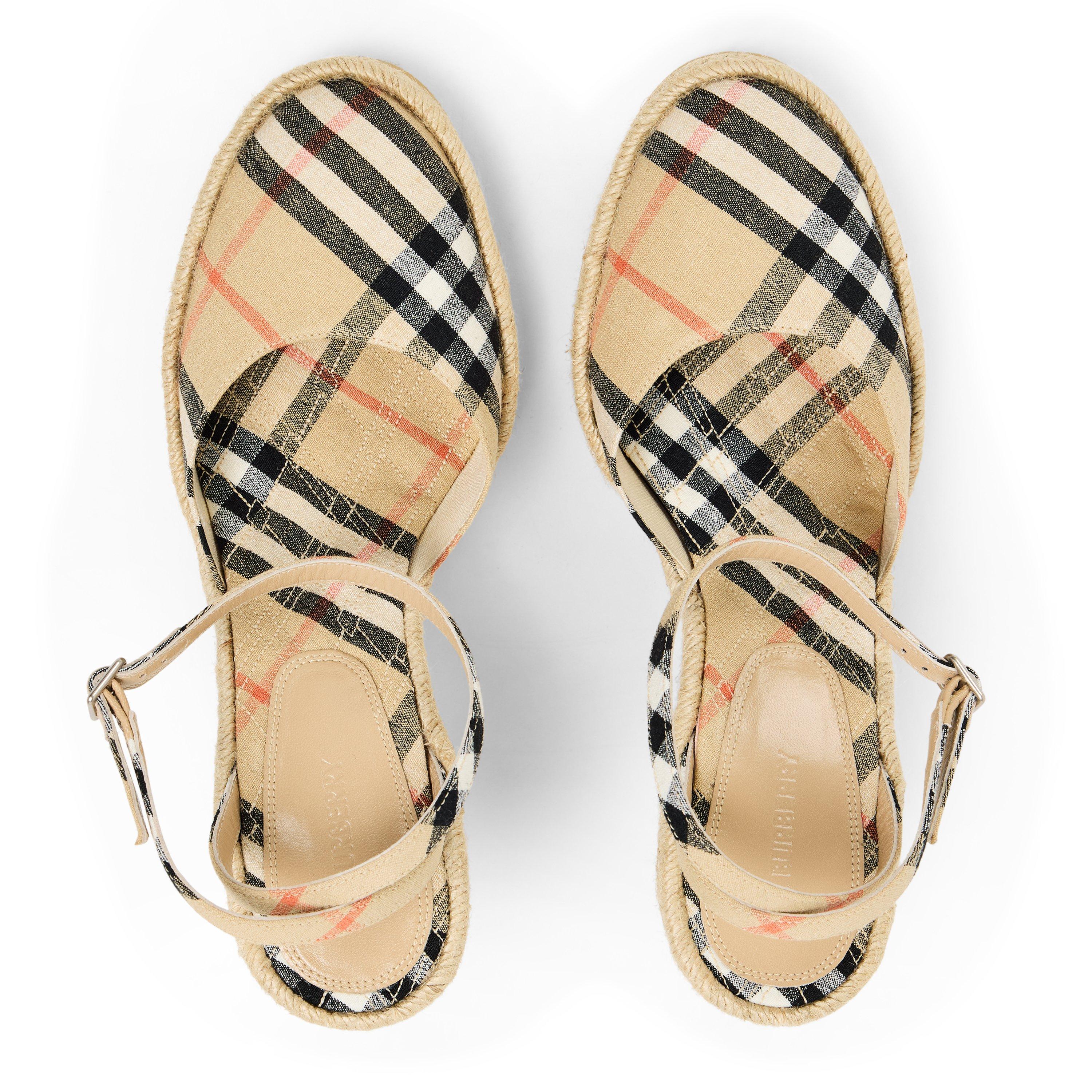 Sand IP Check - Burberry - Women's Espadrilles - 4