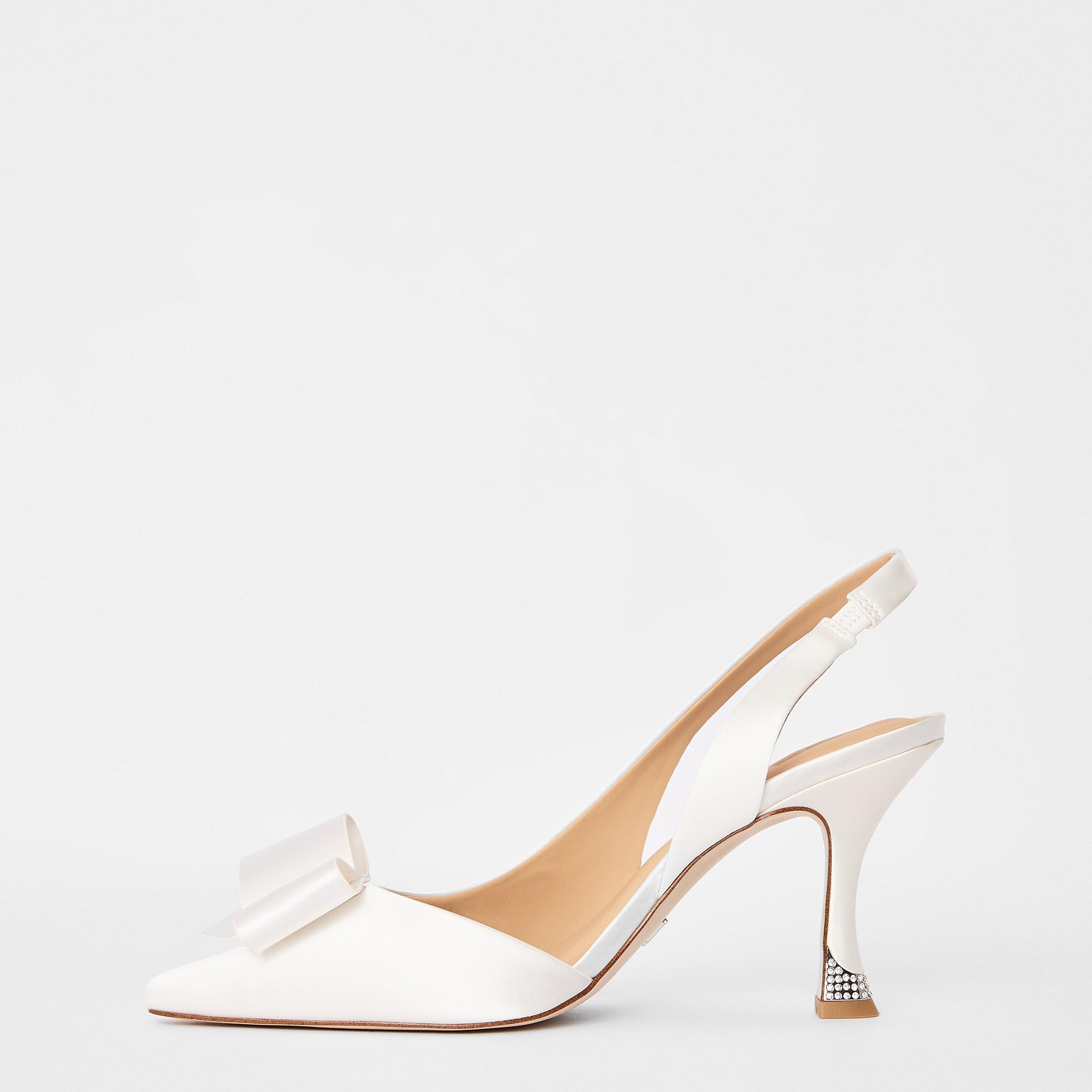 White - Ted Baker - Heel Slingback - 2