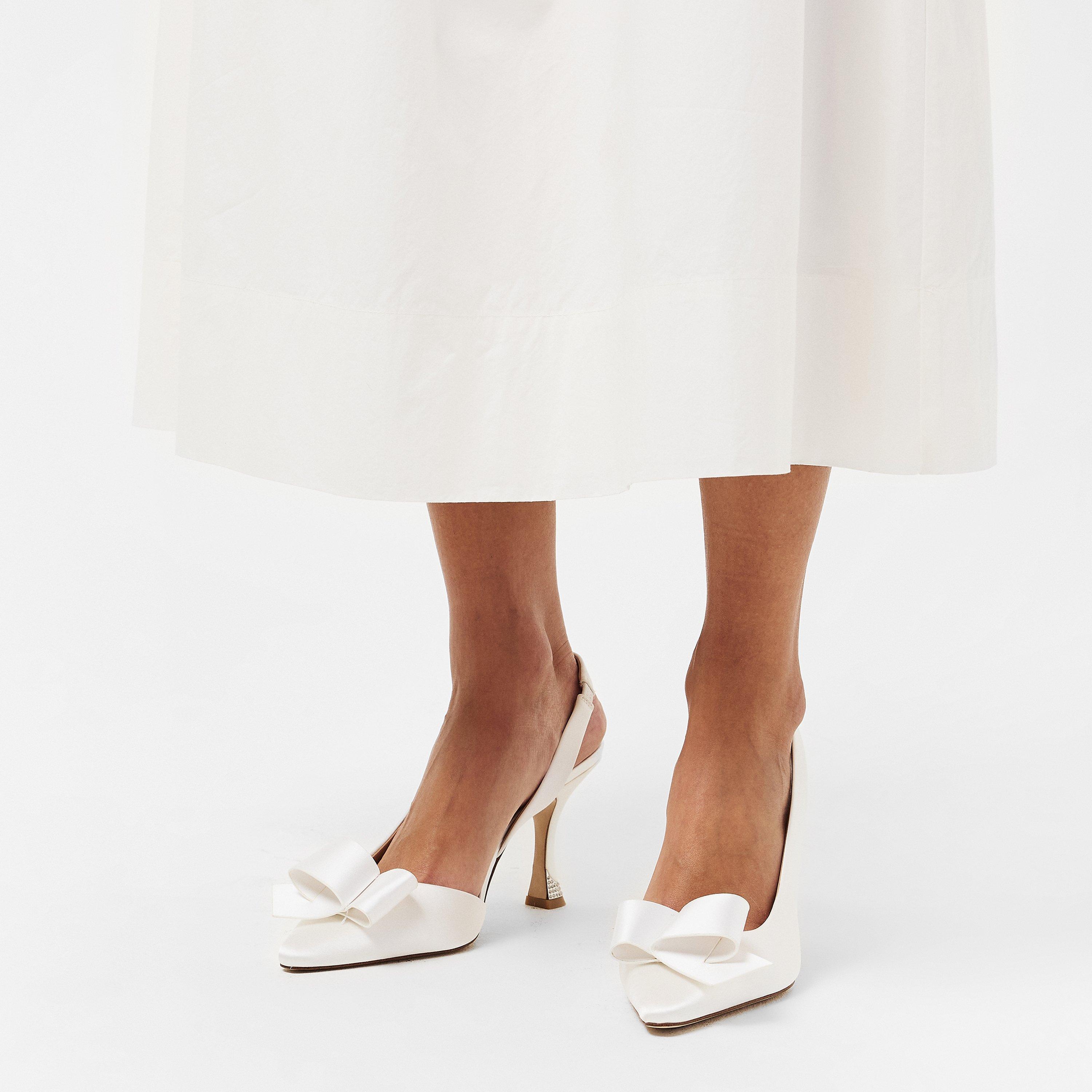 White - Ted Baker - Heel Slingback - 3