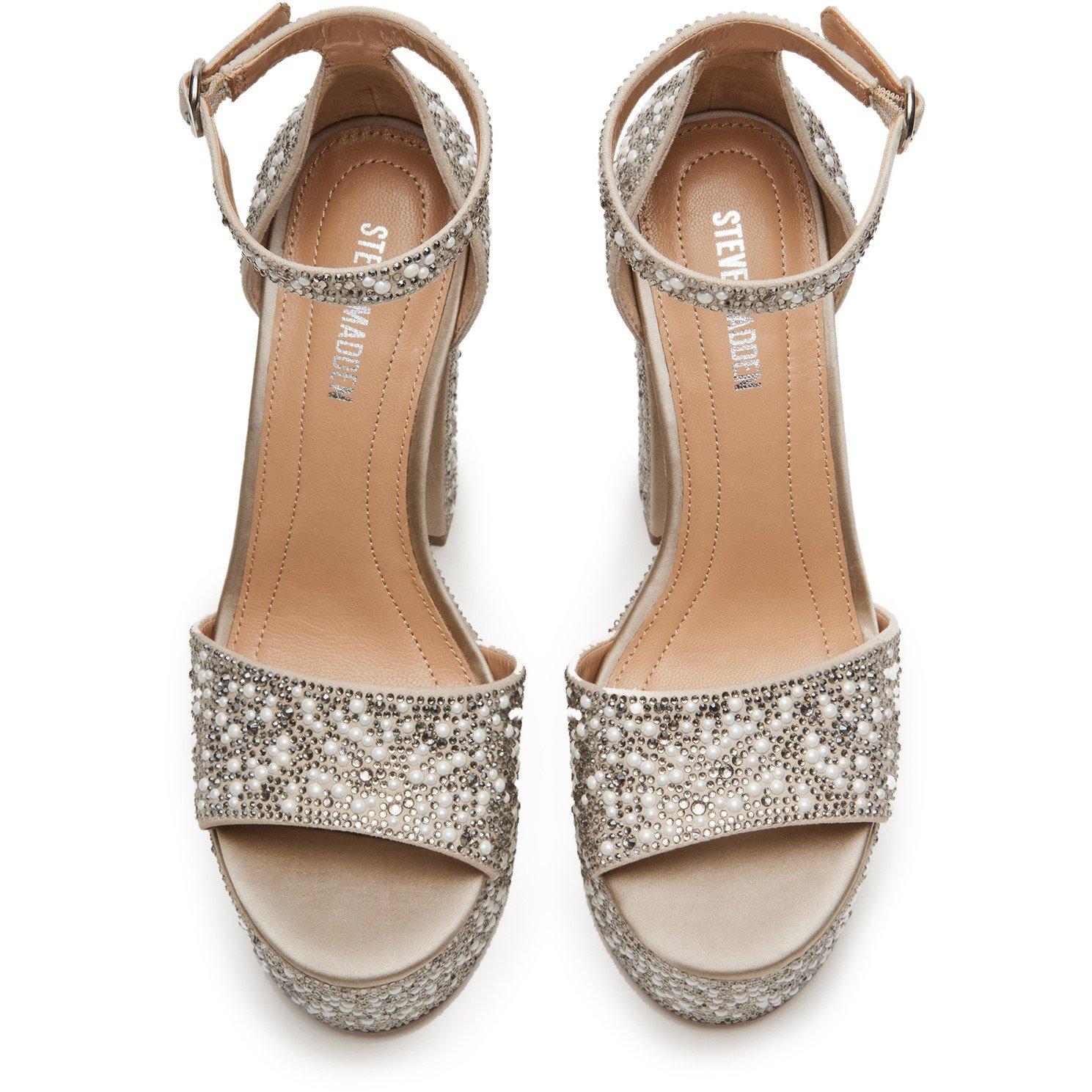 Marfim - Steve Madden - Women's Glam Platform Heels - 5