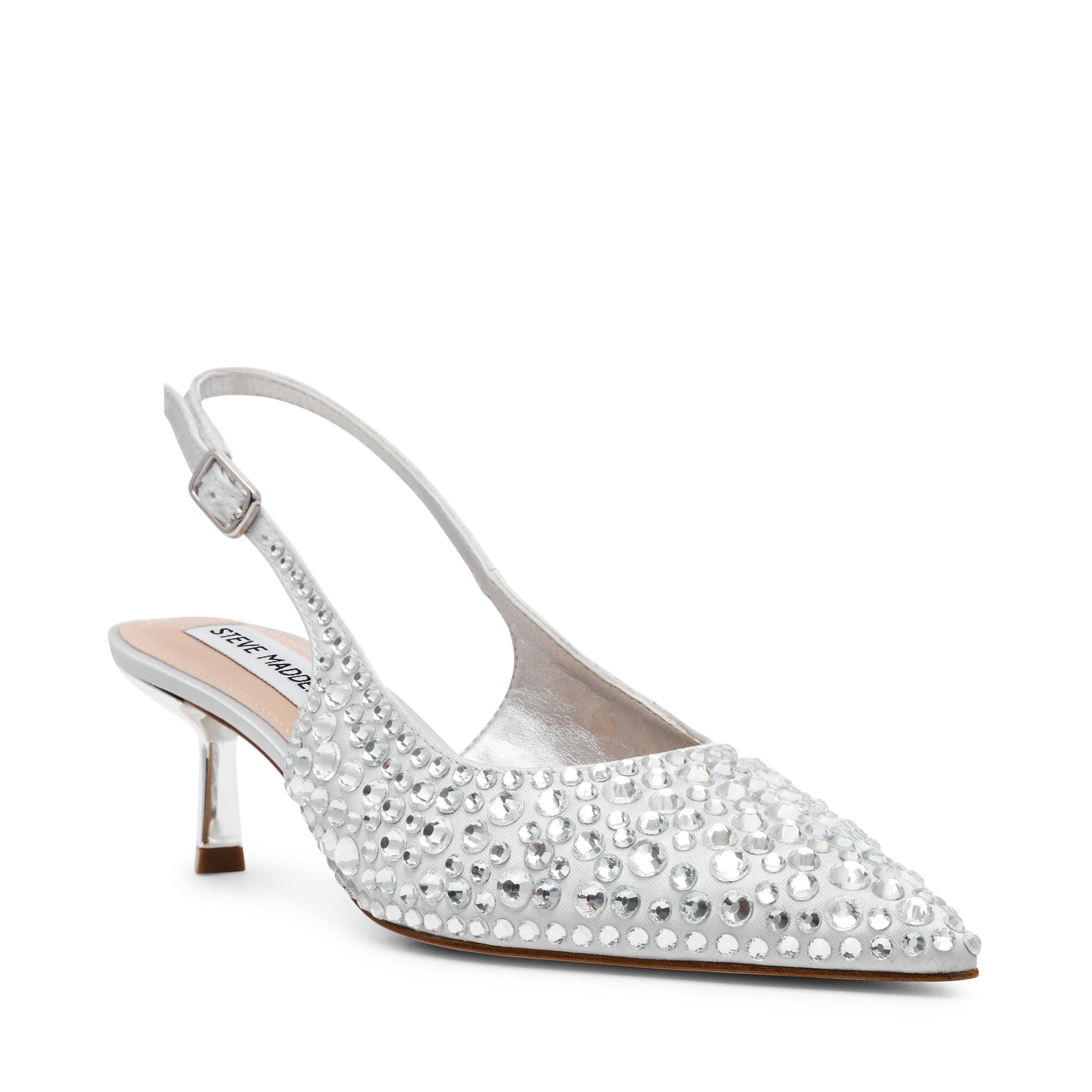 Silver Stones - Steve Madden - Women's Korra Slingback - 3