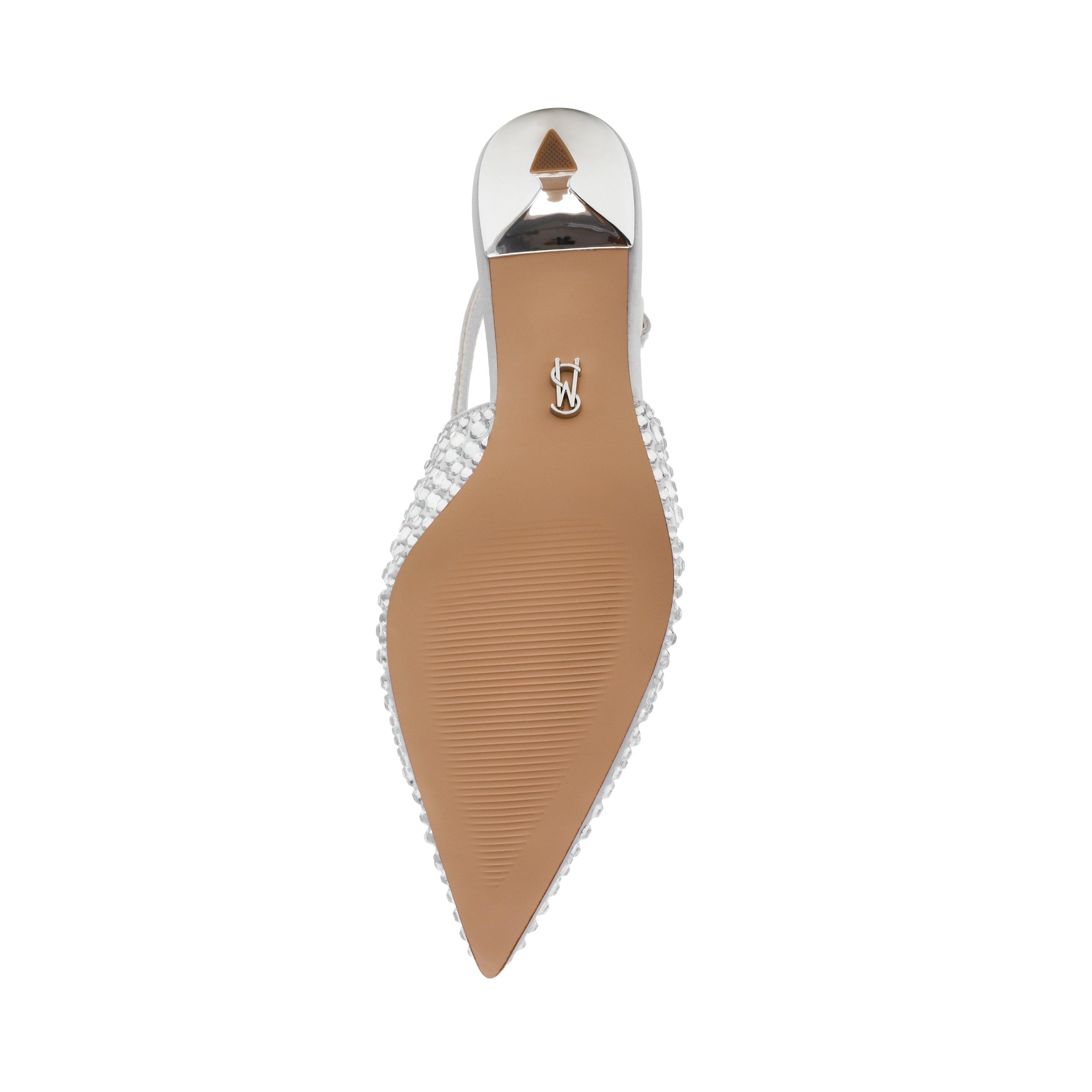 Silver Stones - Steve Madden - Women's Korra Slingback - 8