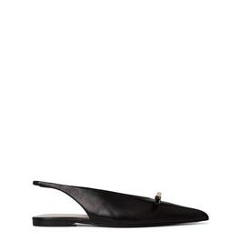 Lanvin Nappa Bow Slingbacks