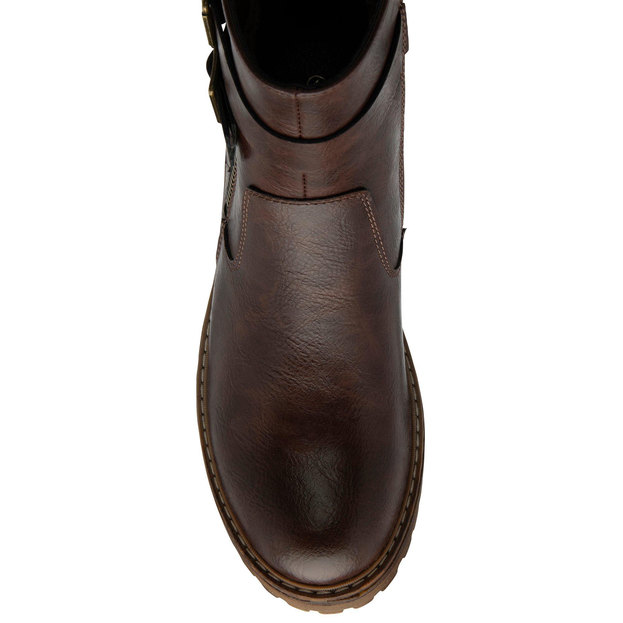 Brown - Lotus Shoes - Lotus Harrie Brown Ankle Boots - 4