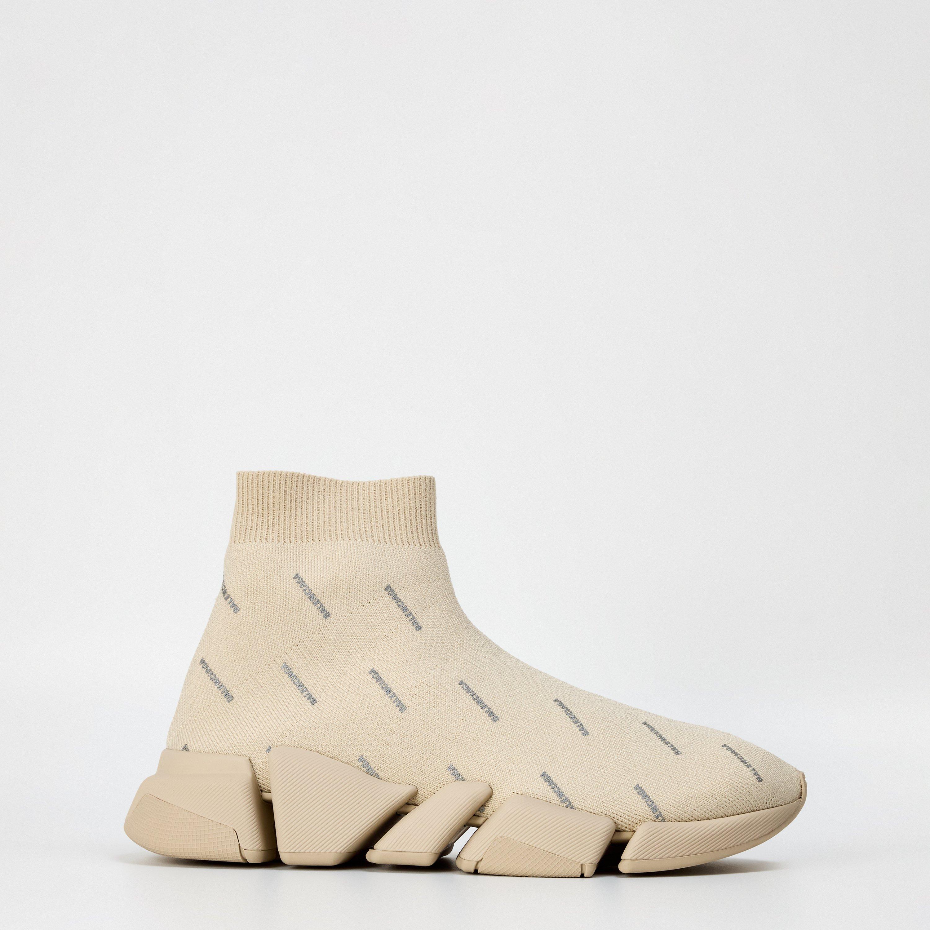 Beige Refl - Balenciaga - Women's Sock Trainers - 1