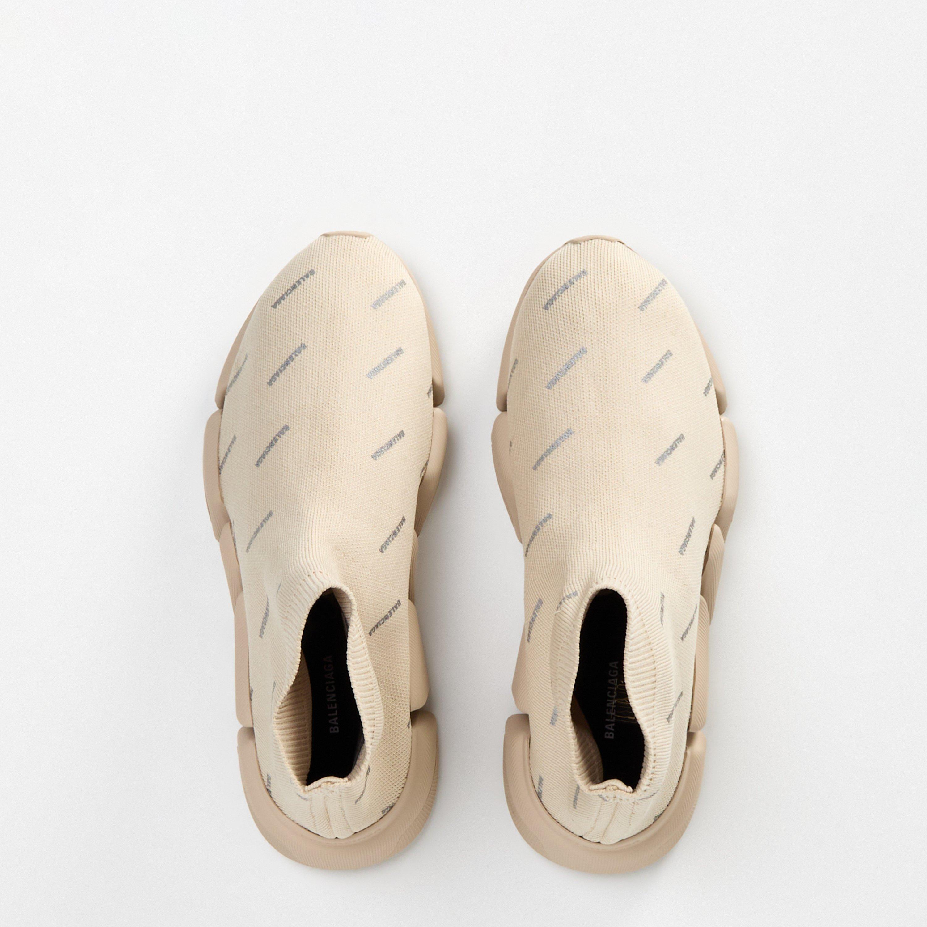 Beige Refl - Balenciaga - Women's Sock Trainers - 5