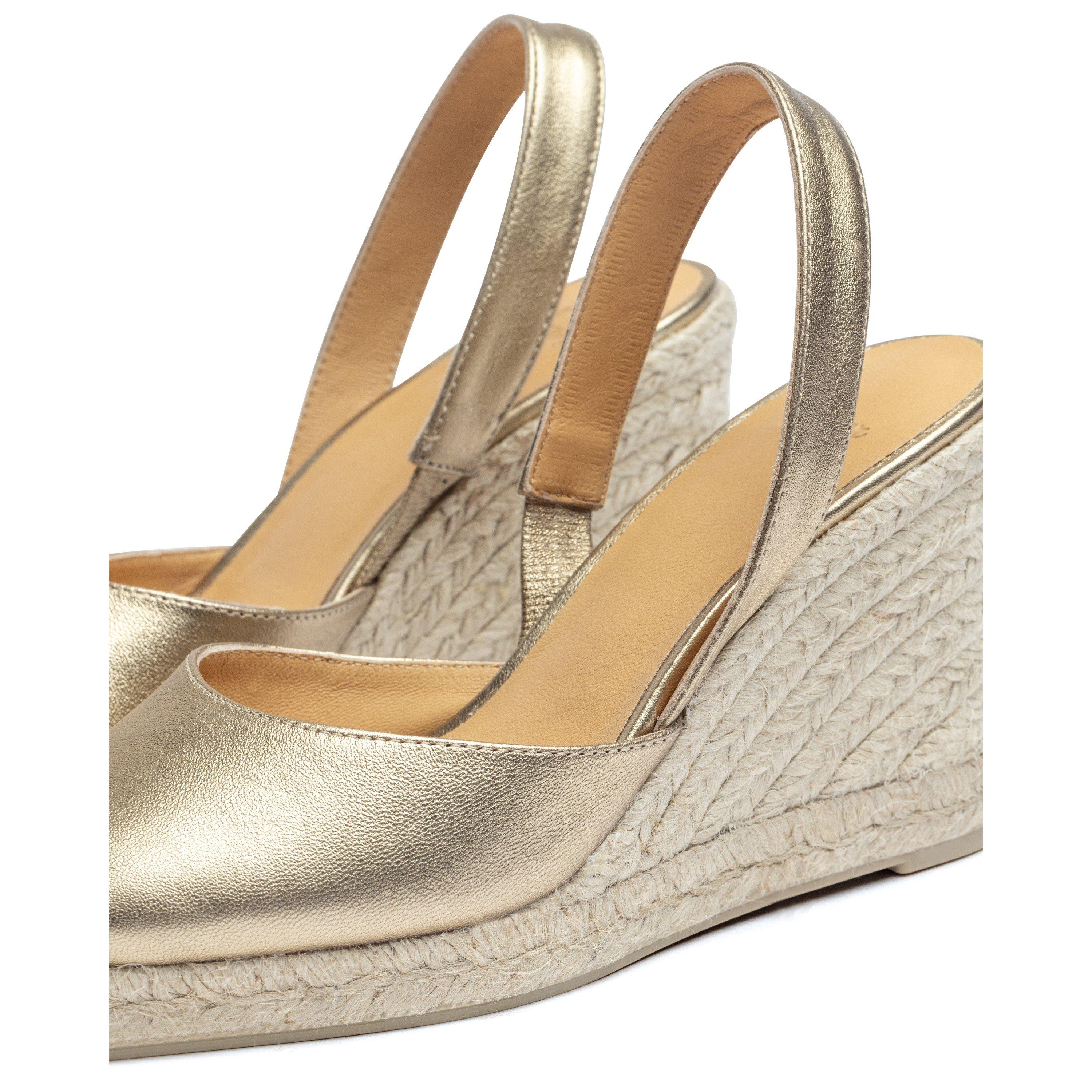 Oro Natural - Castaner - Women's Wedge Sandals - 4