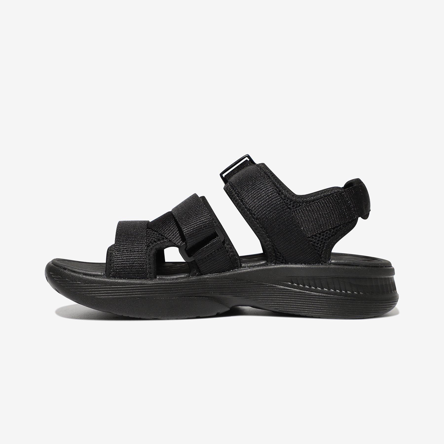 BLK/BLK/BLK - Fila - Float SD Flat Sandals - 2