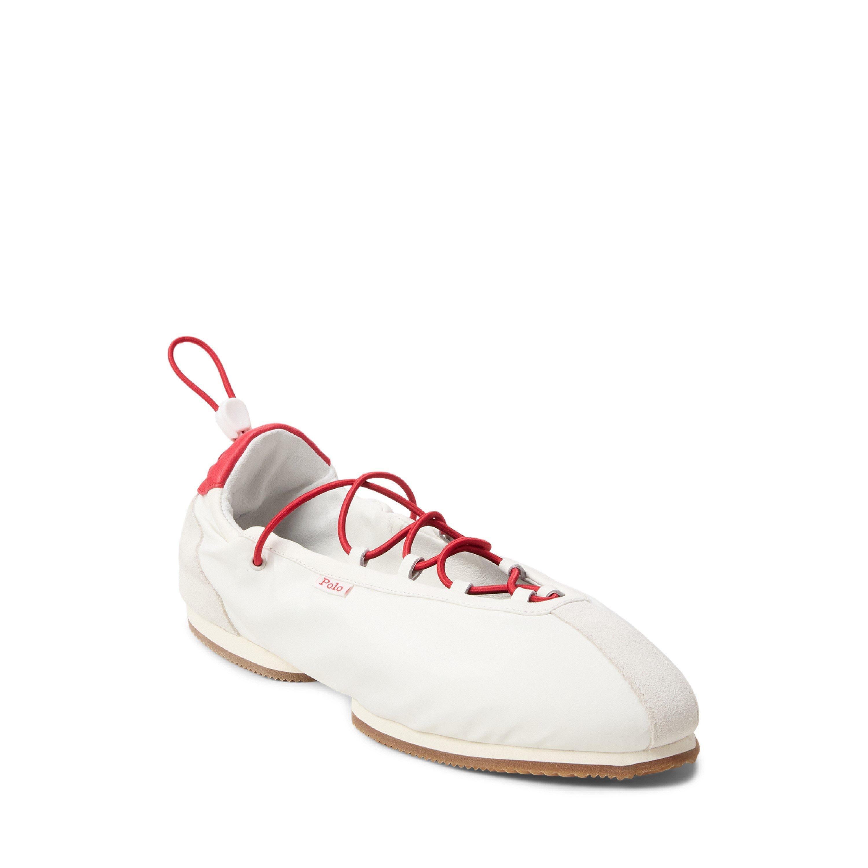 Deckwash/Red - Polo Ralph Lauren - Womens Ballet Pumps - 2