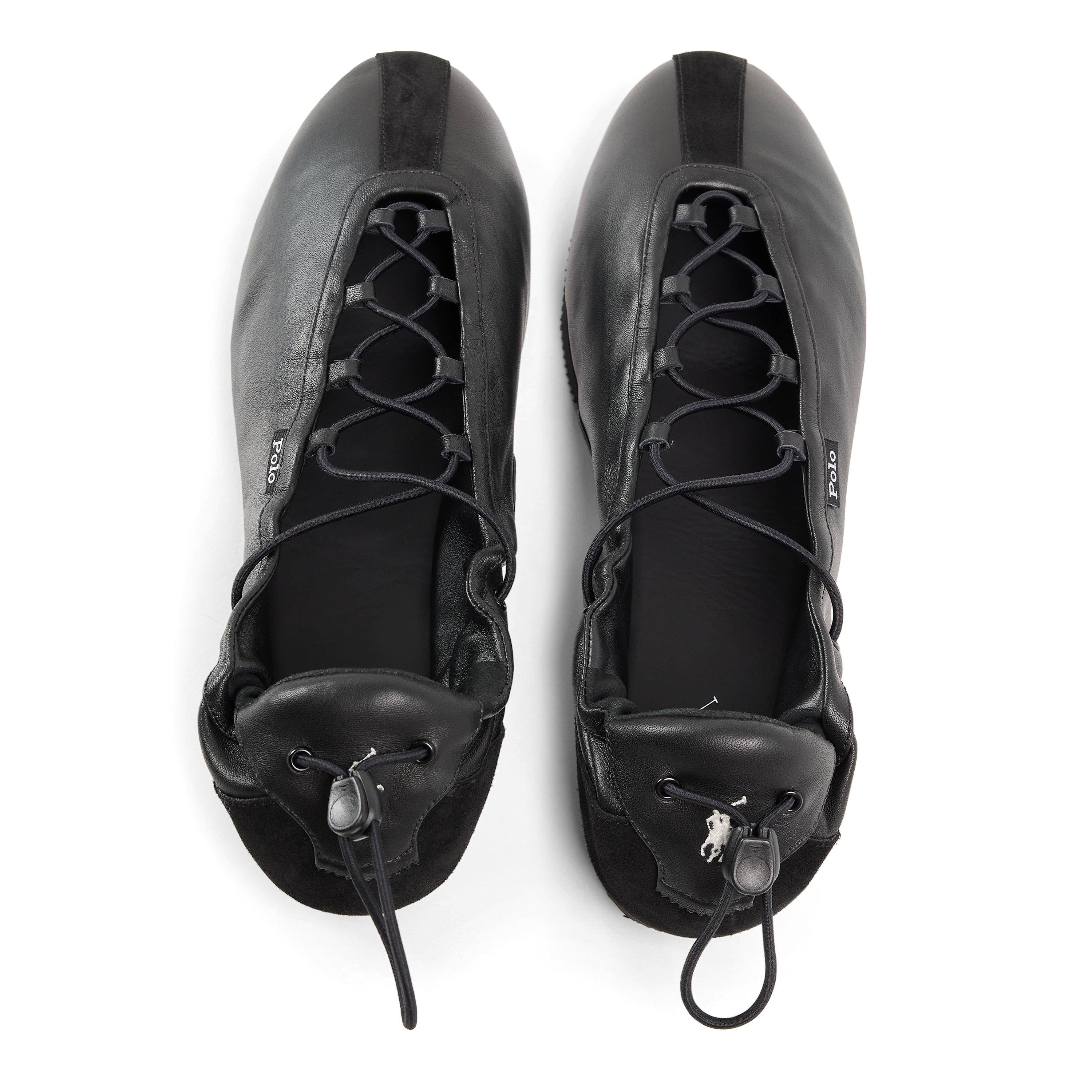 Black/Black - Polo Ralph Lauren - Womens Ballet Pumps - 4