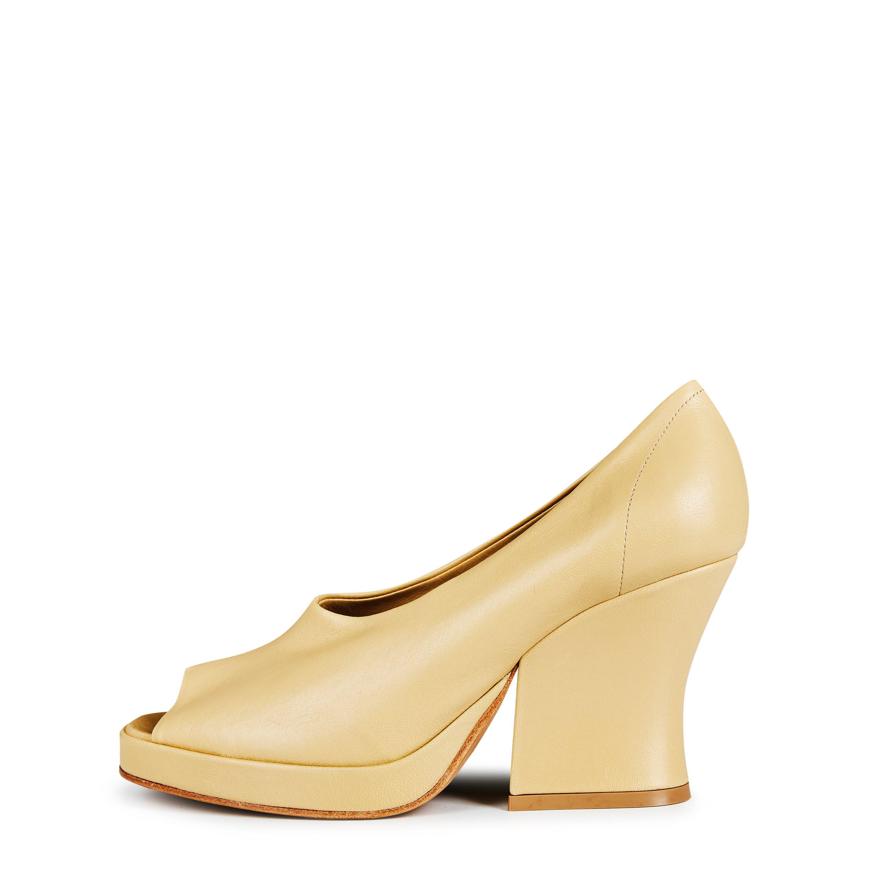 Cane Sugar - Bottega Veneta - Women's Block Court Shoes - 2