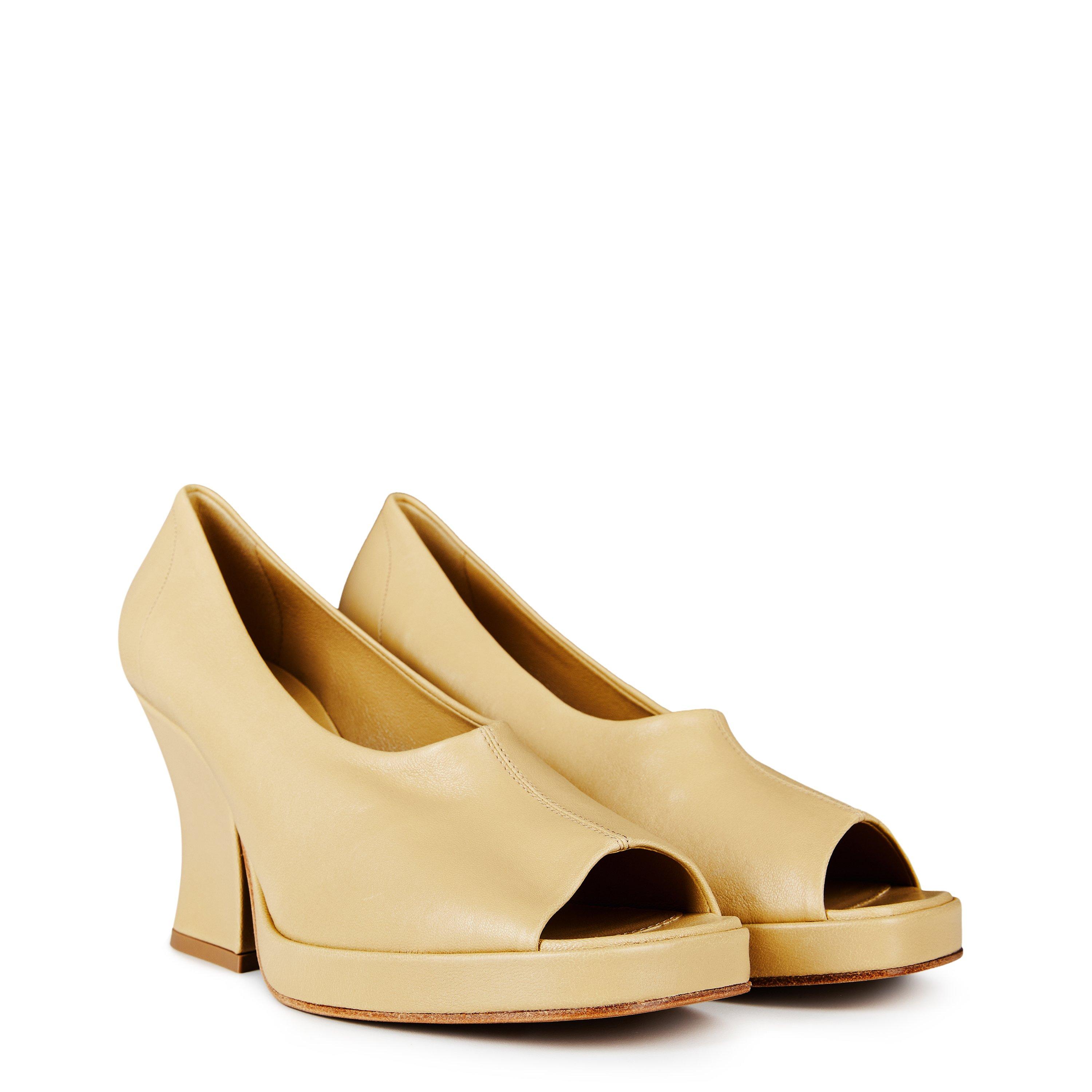 Cane Sugar - Bottega Veneta - Women's Block Court Shoes - 3