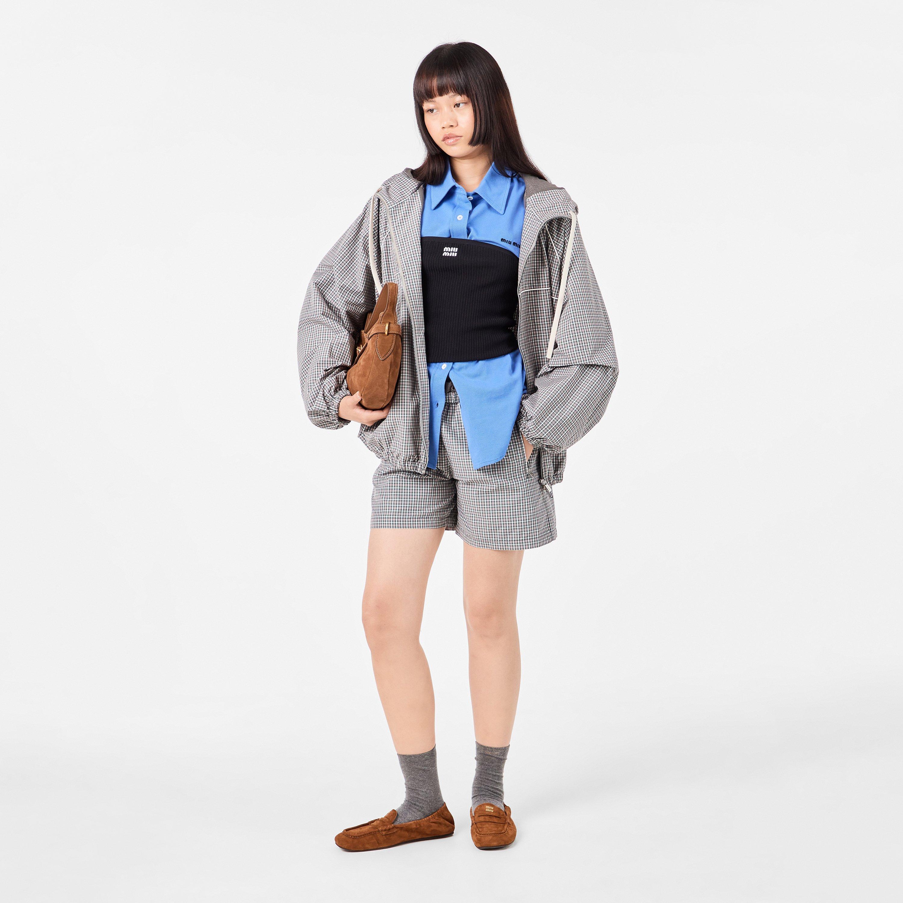 Rovere Suede - Miu Miu - Women's Aviator Aviation-Inspired Loafers - 6