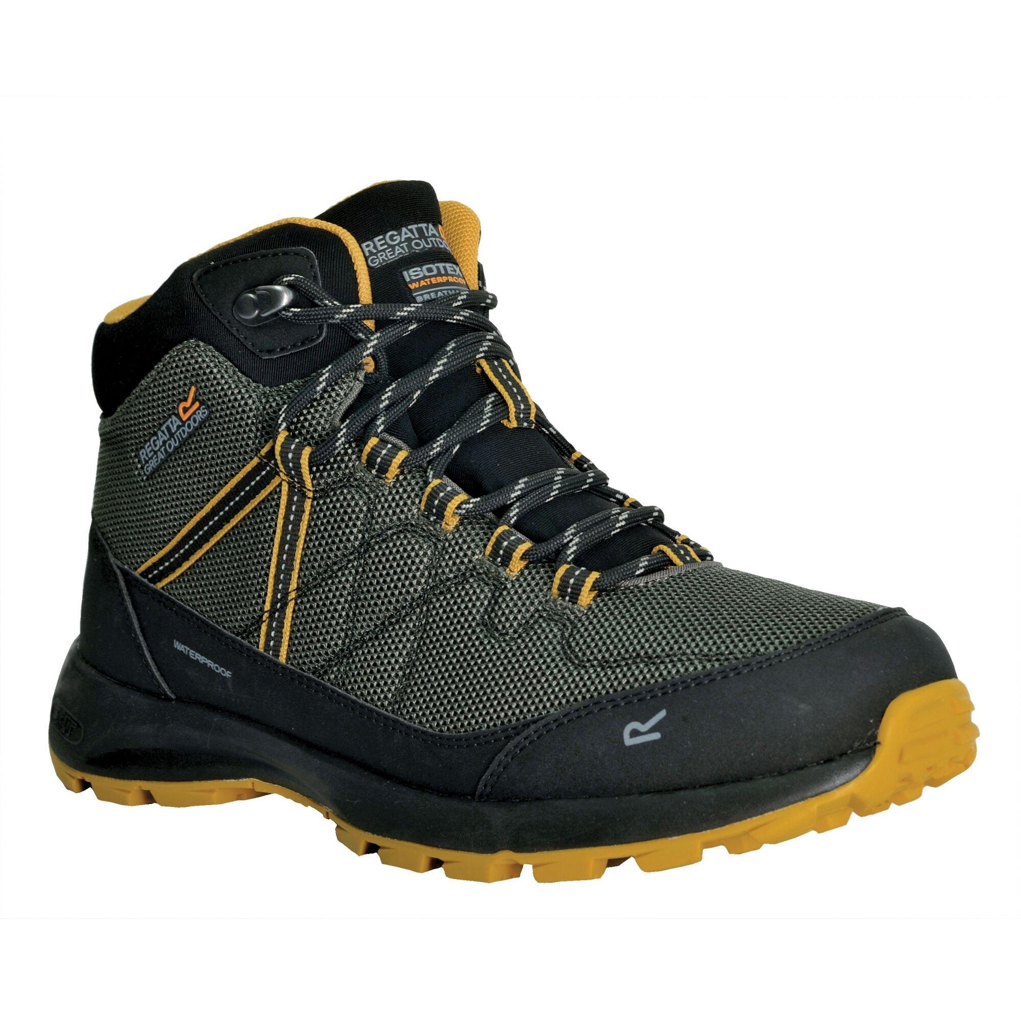Dkkha/Yelgld - Regatta - Samaris Lite Waterproof & Breathable Walking Boots