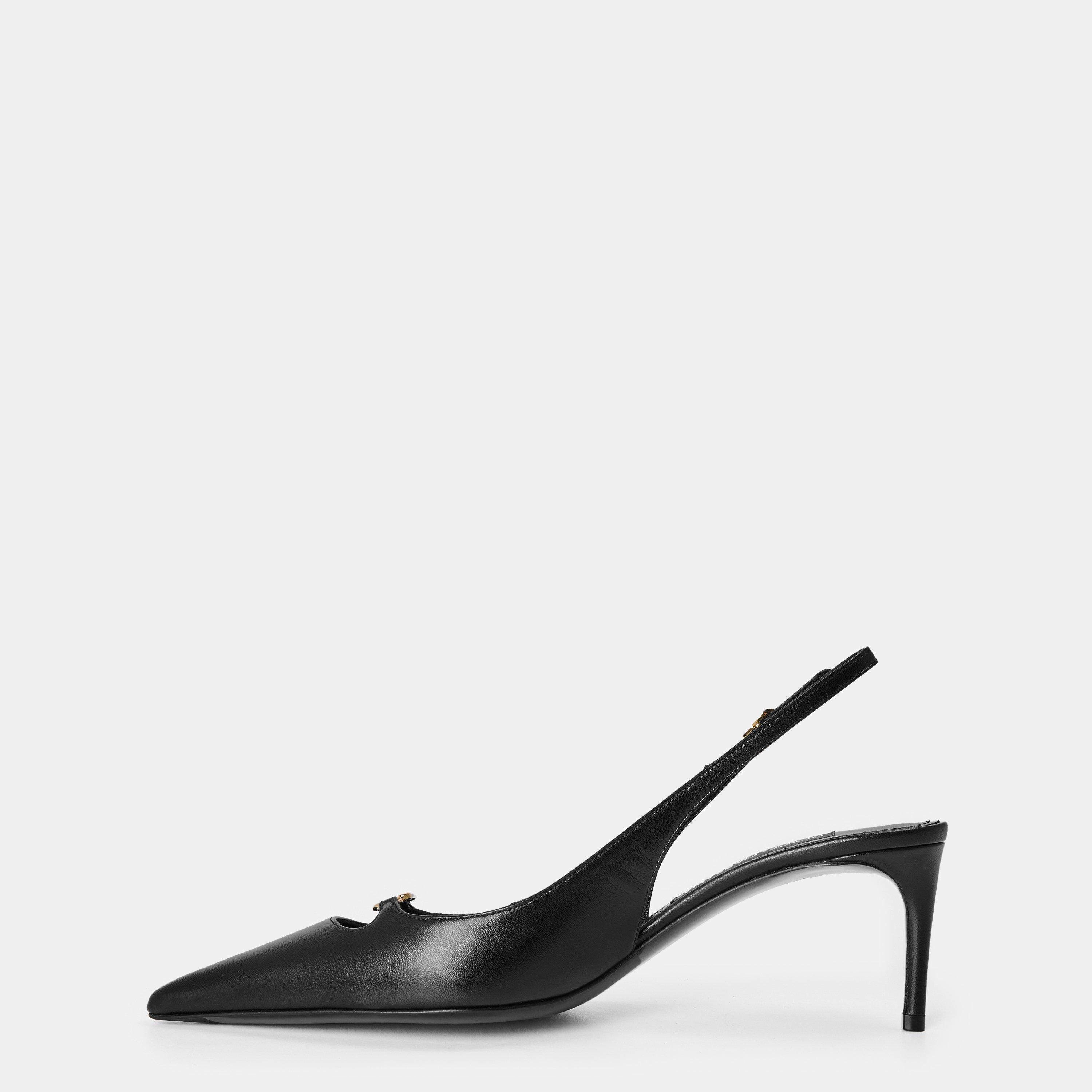 Black - Dolce and Gabbana - Women's Slingbacks Shoe - 2
