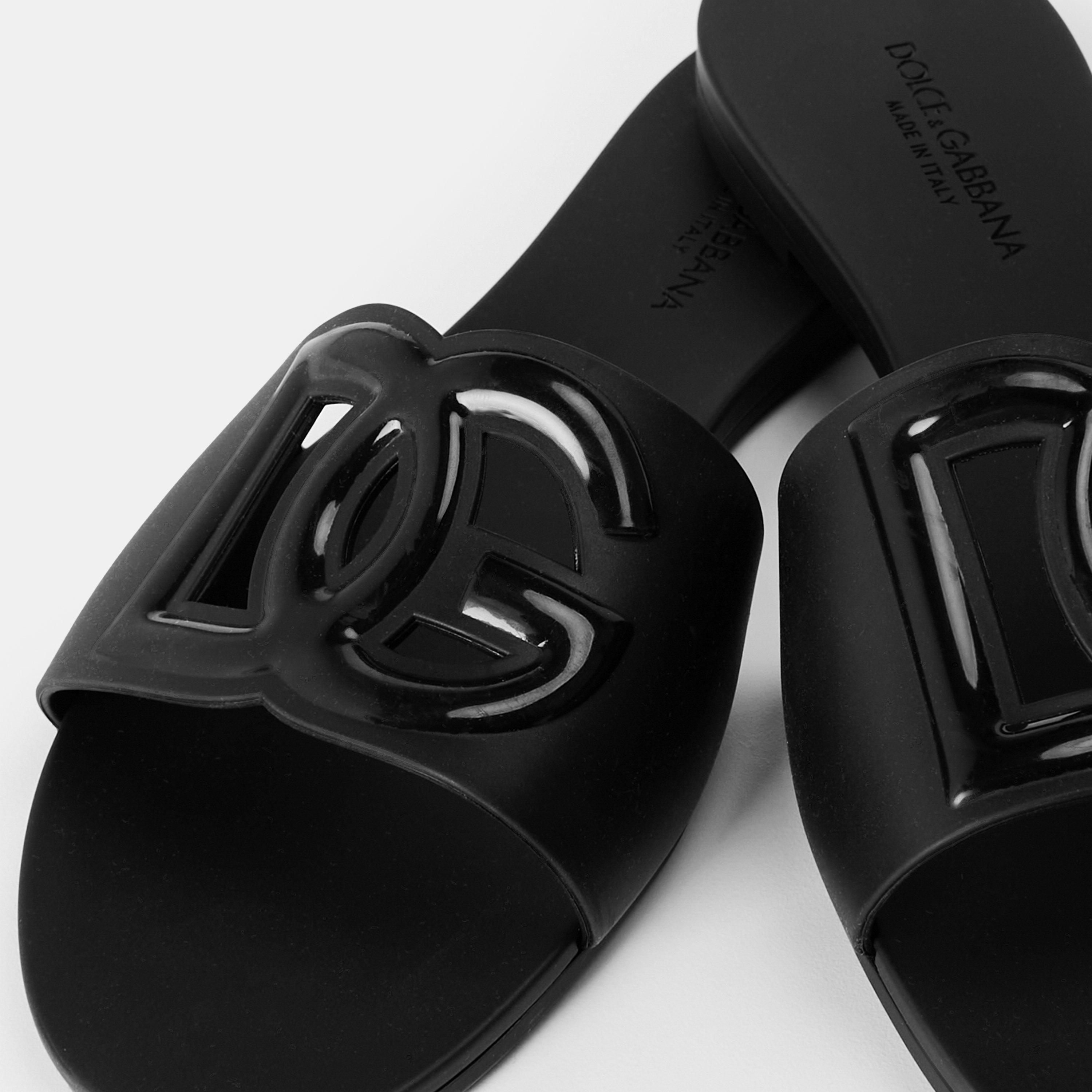 Black - Dolce and Gabbana - Slide Sandals - 3