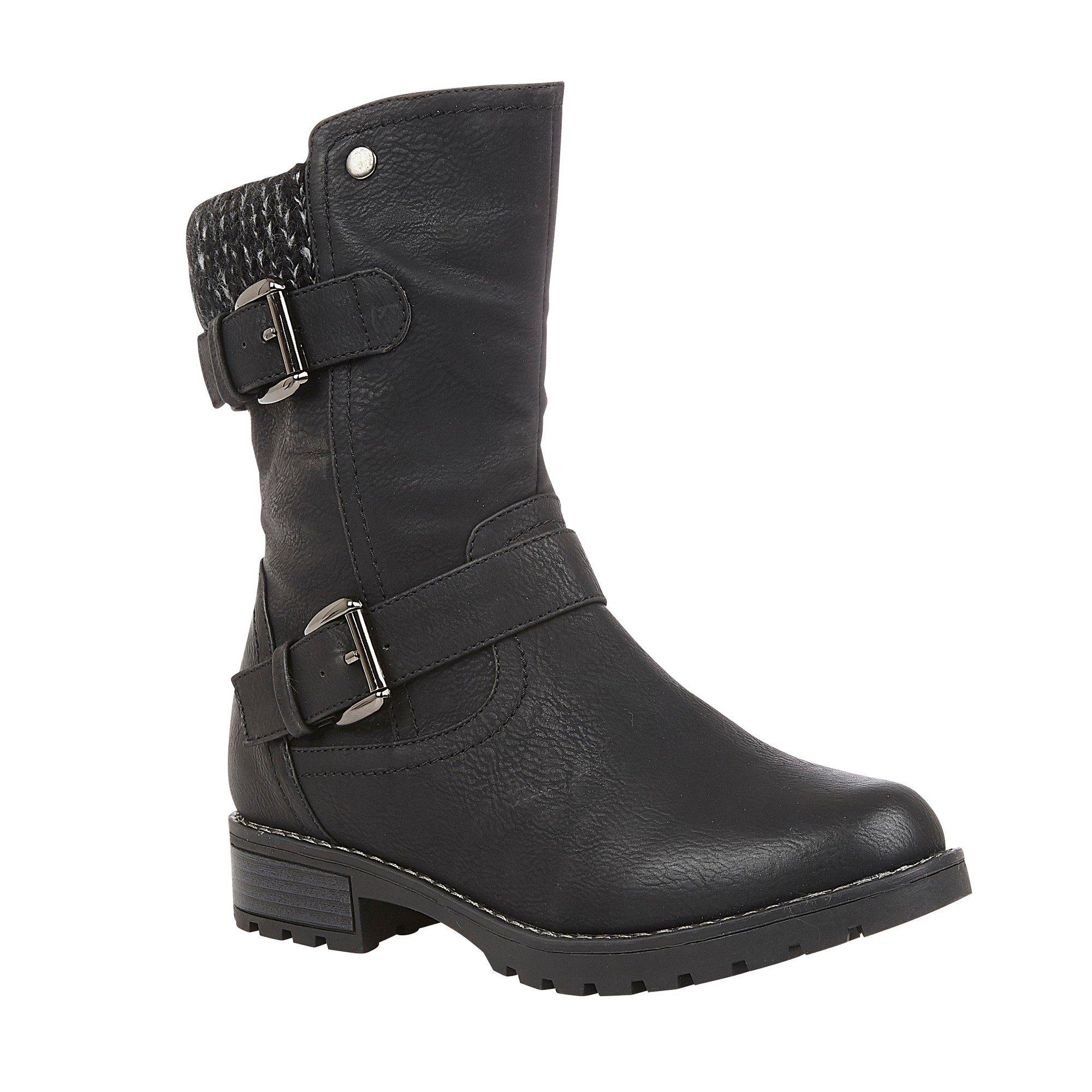 Lotus Shoes Women's Jemima Mid-Calf Boots - Black - 8 (41)
