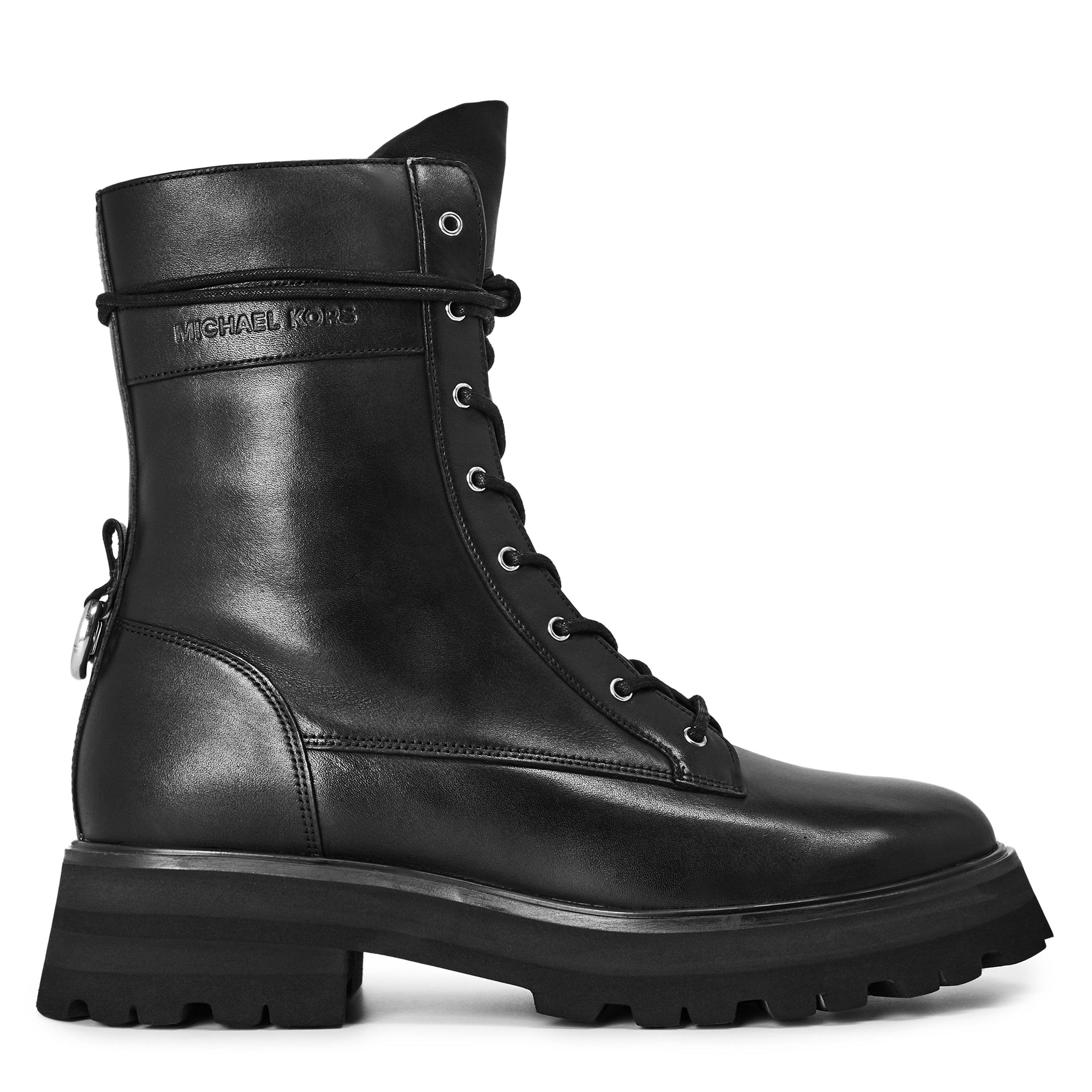 Black - MICHAEL Michael Kors - MMK Caleb Lug Bootie Ld64 - 1
