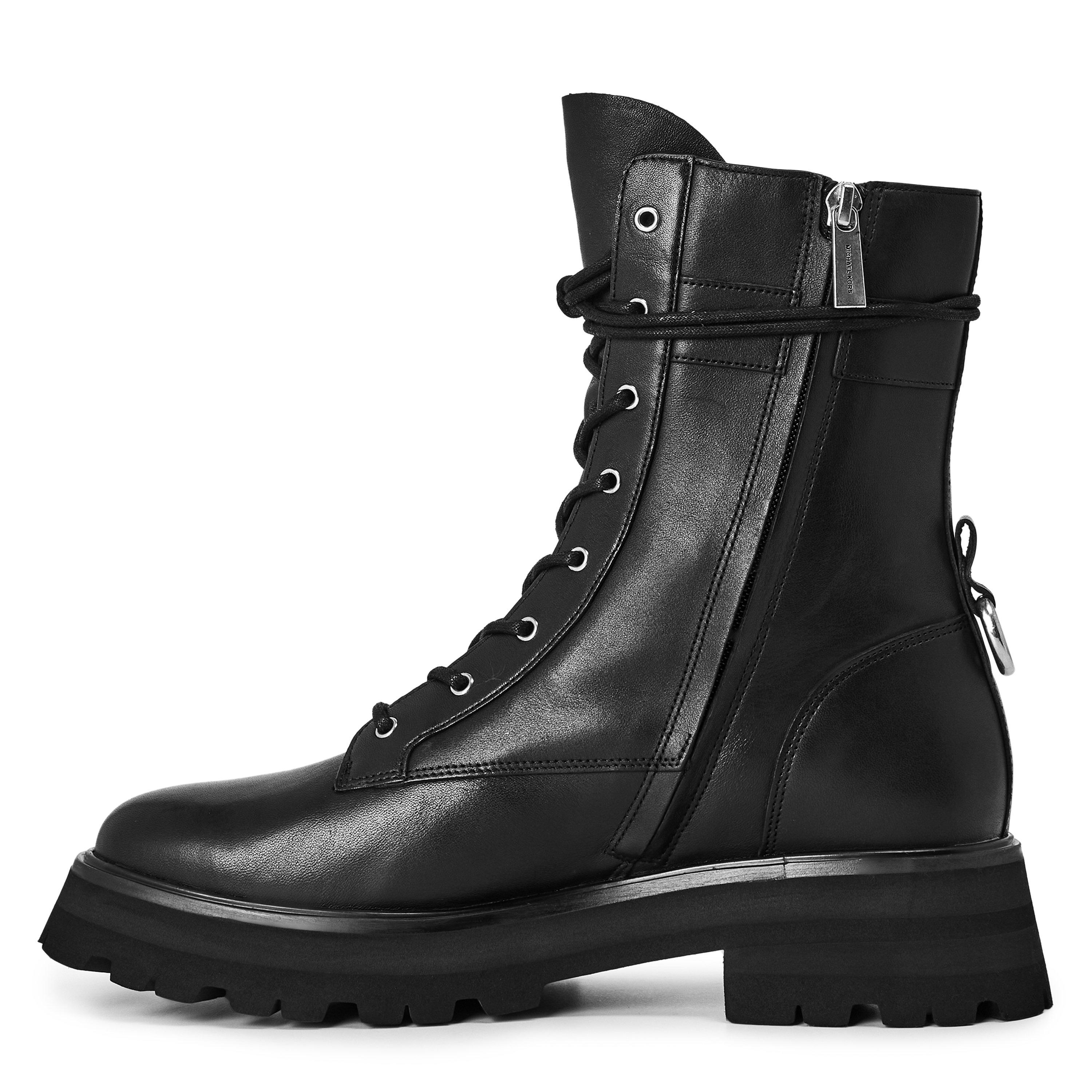 Black - MICHAEL Michael Kors - MMK Caleb Lug Bootie Ld64 - 2