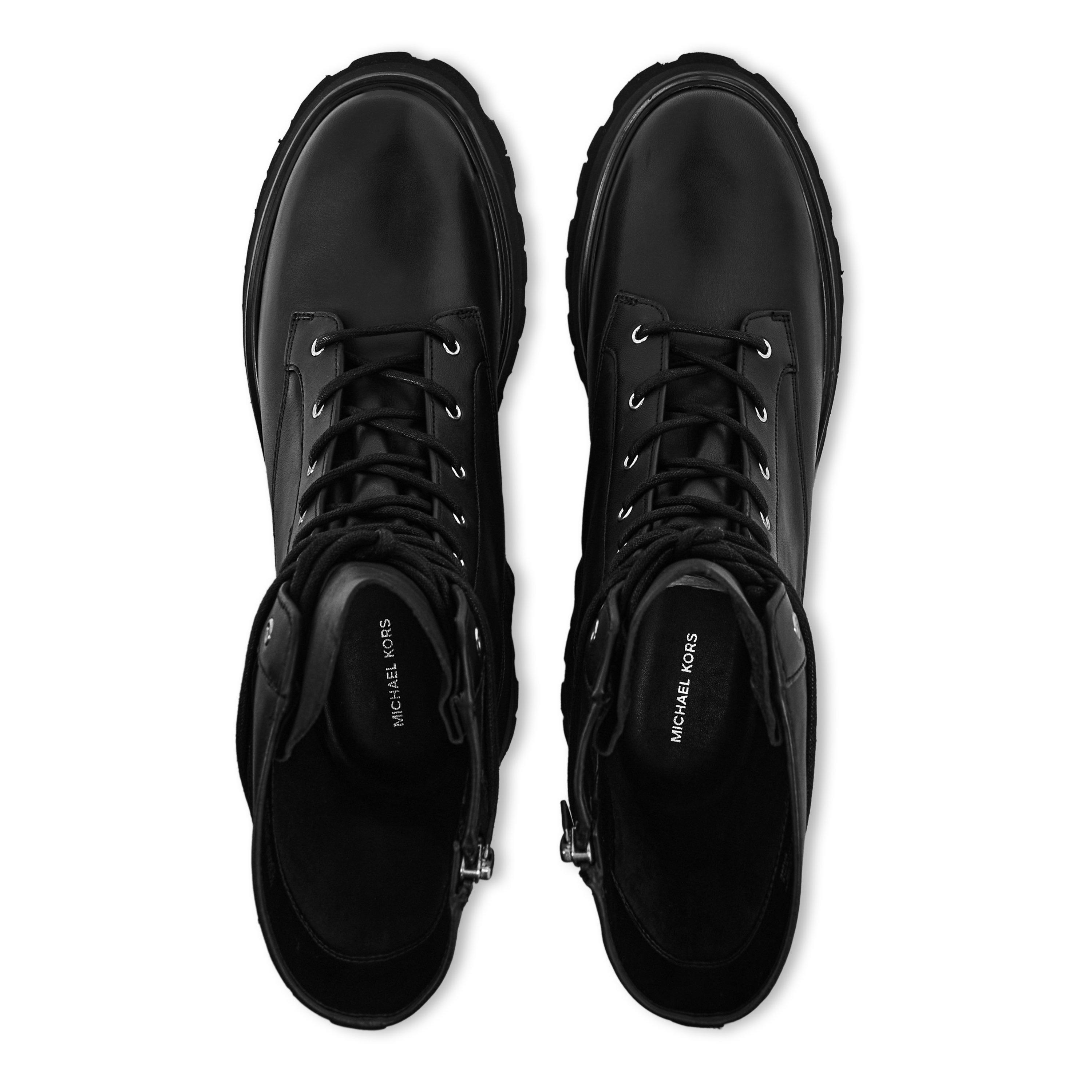 Black - MICHAEL Michael Kors - MMK Caleb Lug Bootie Ld64 - 4