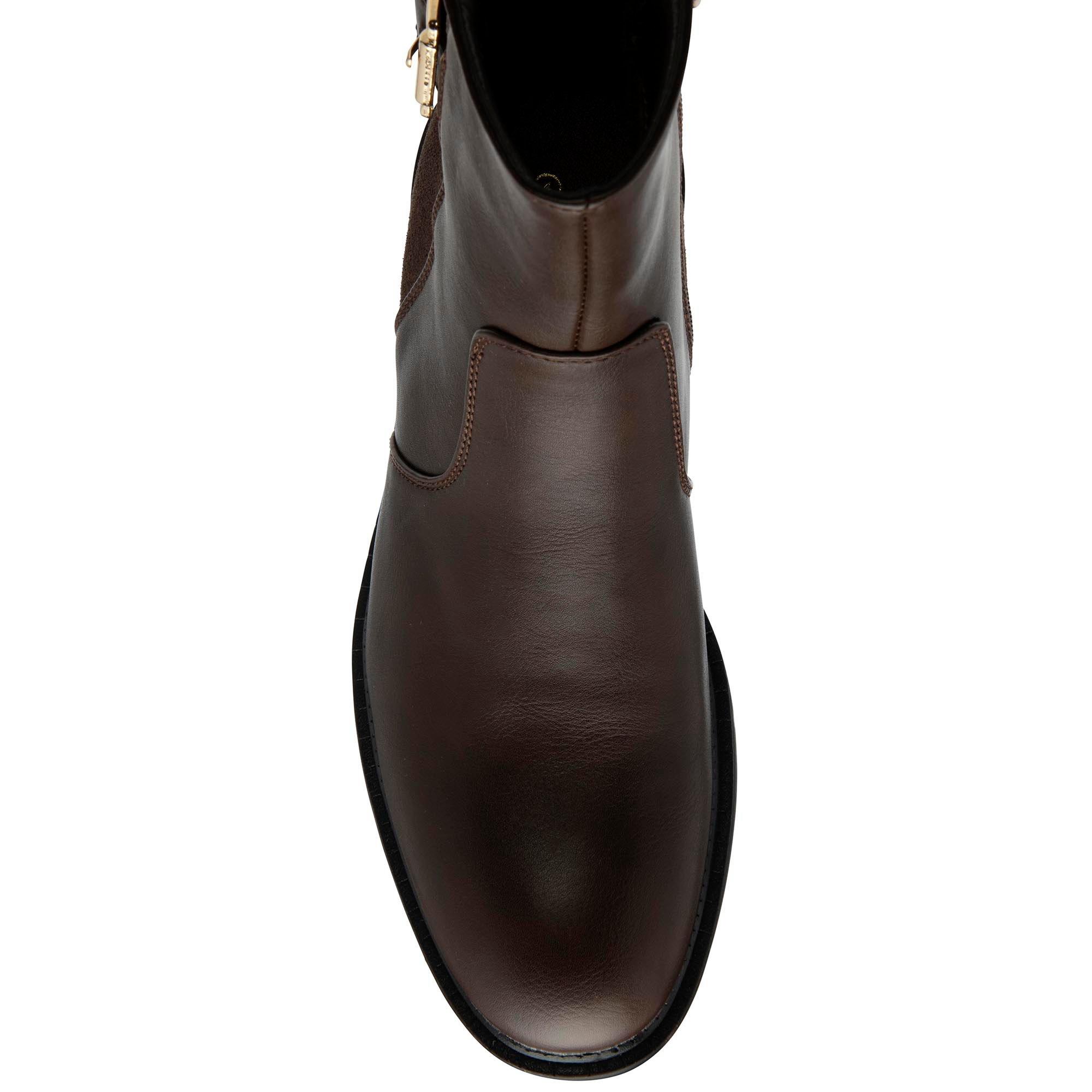 Brown - Lotus Shoes - Lotus Alannah Brown Ankle Boots - 4