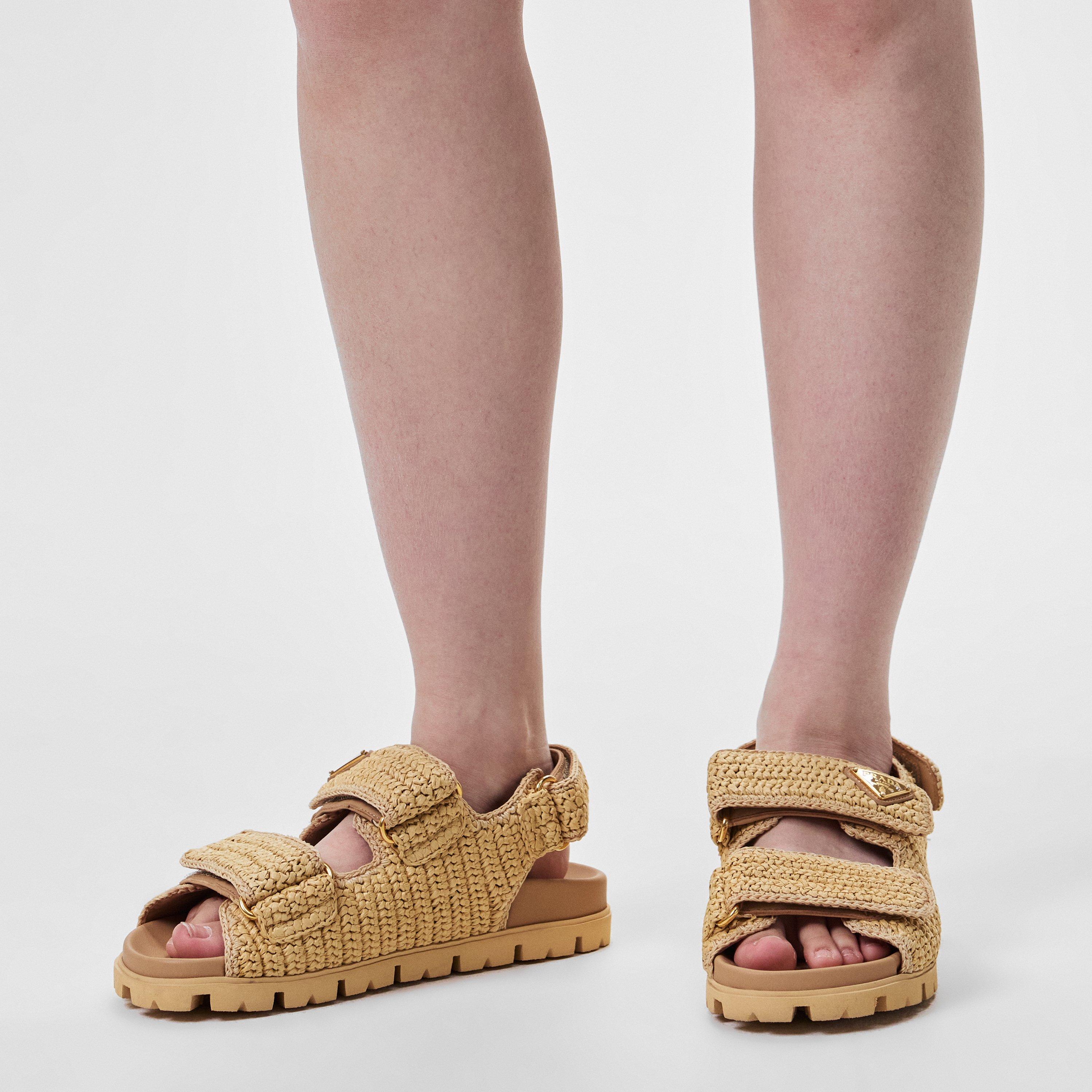 Naturale - Prada - Crochet Sandals - 2