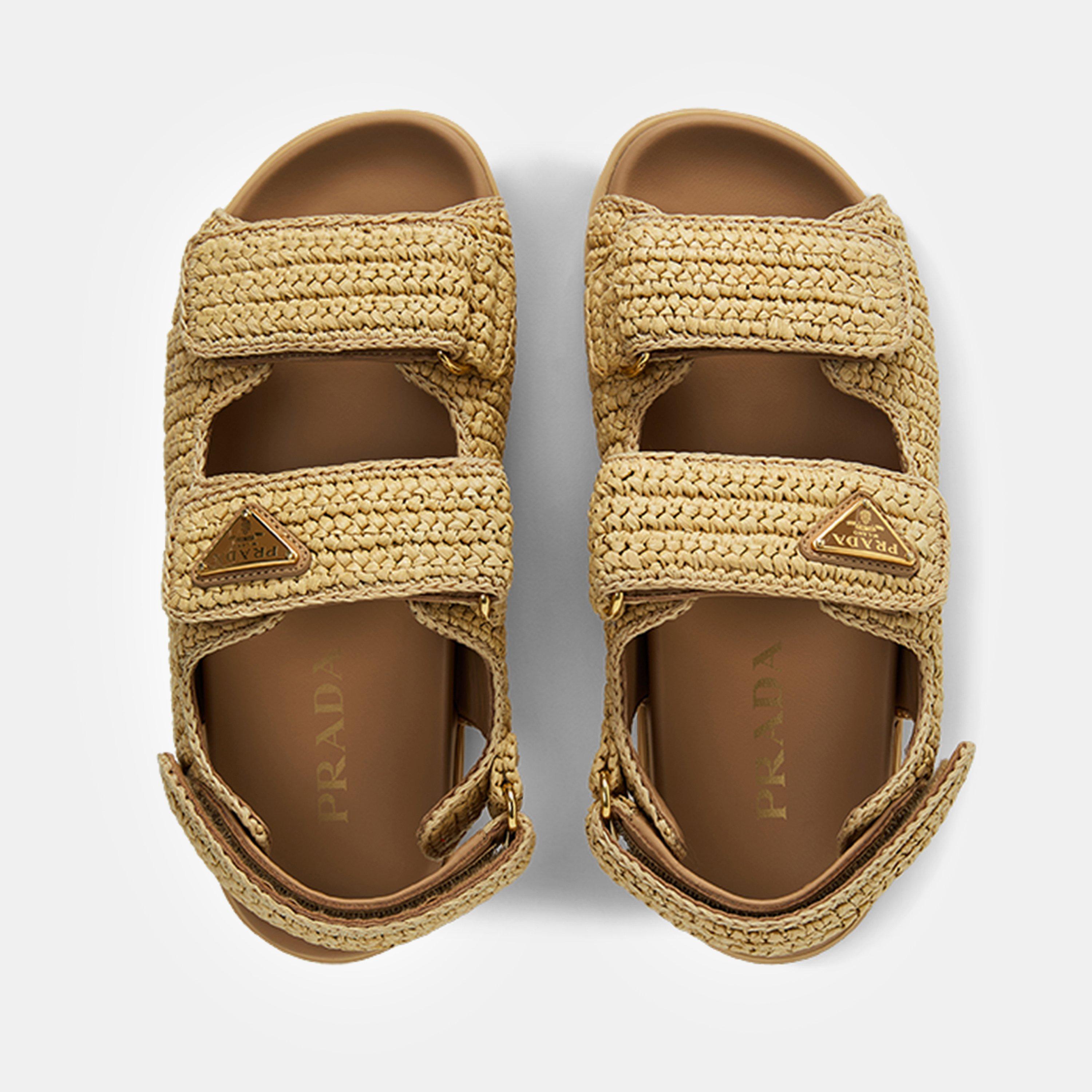 Naturale - Prada - Crochet Sandals - 3