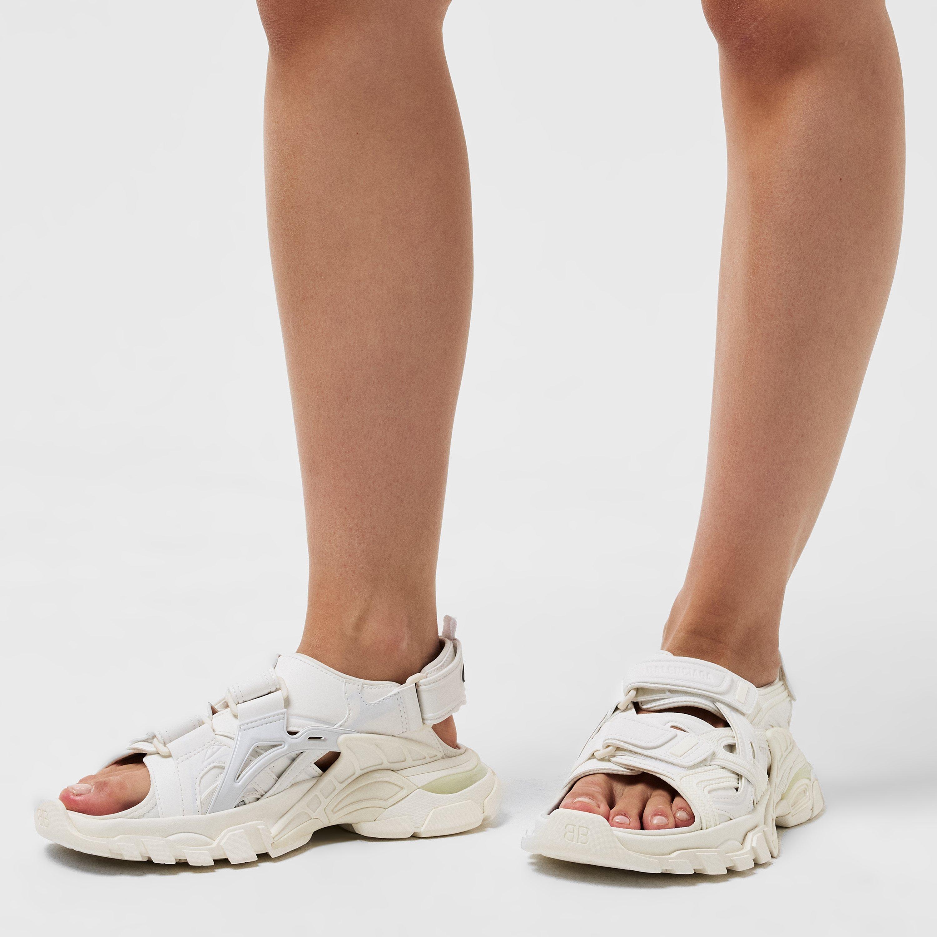 White - Balenciaga - Track Sandals - 3
