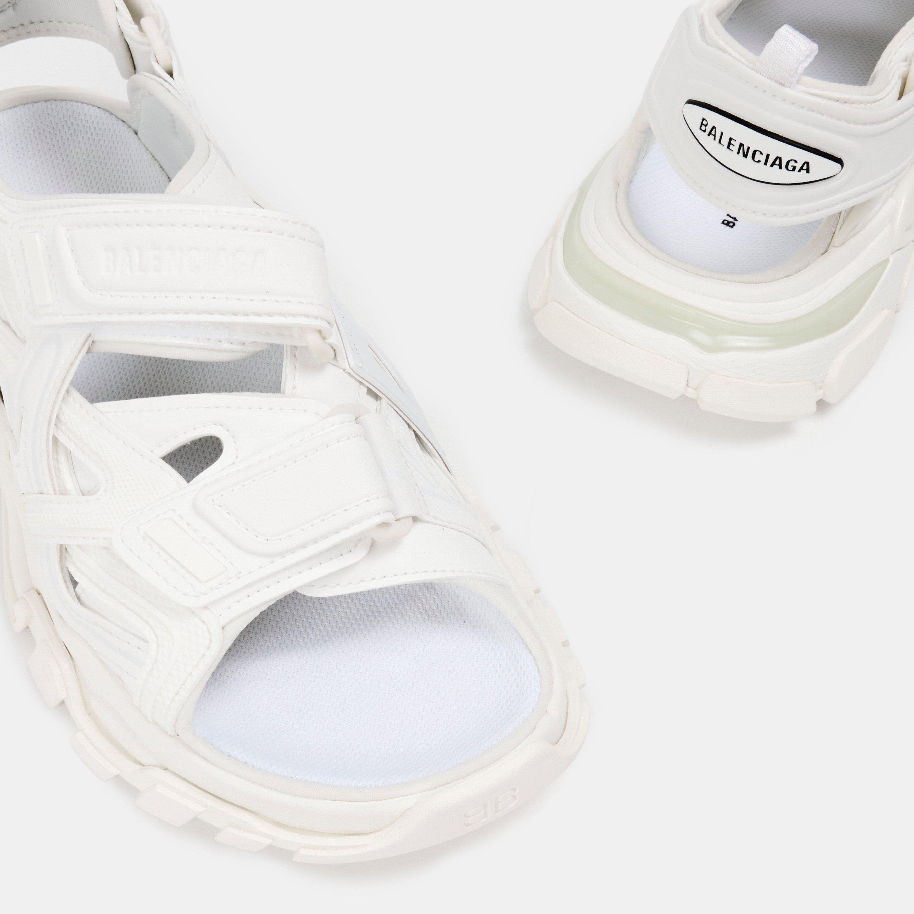 White - Balenciaga - Track Sandals - 4