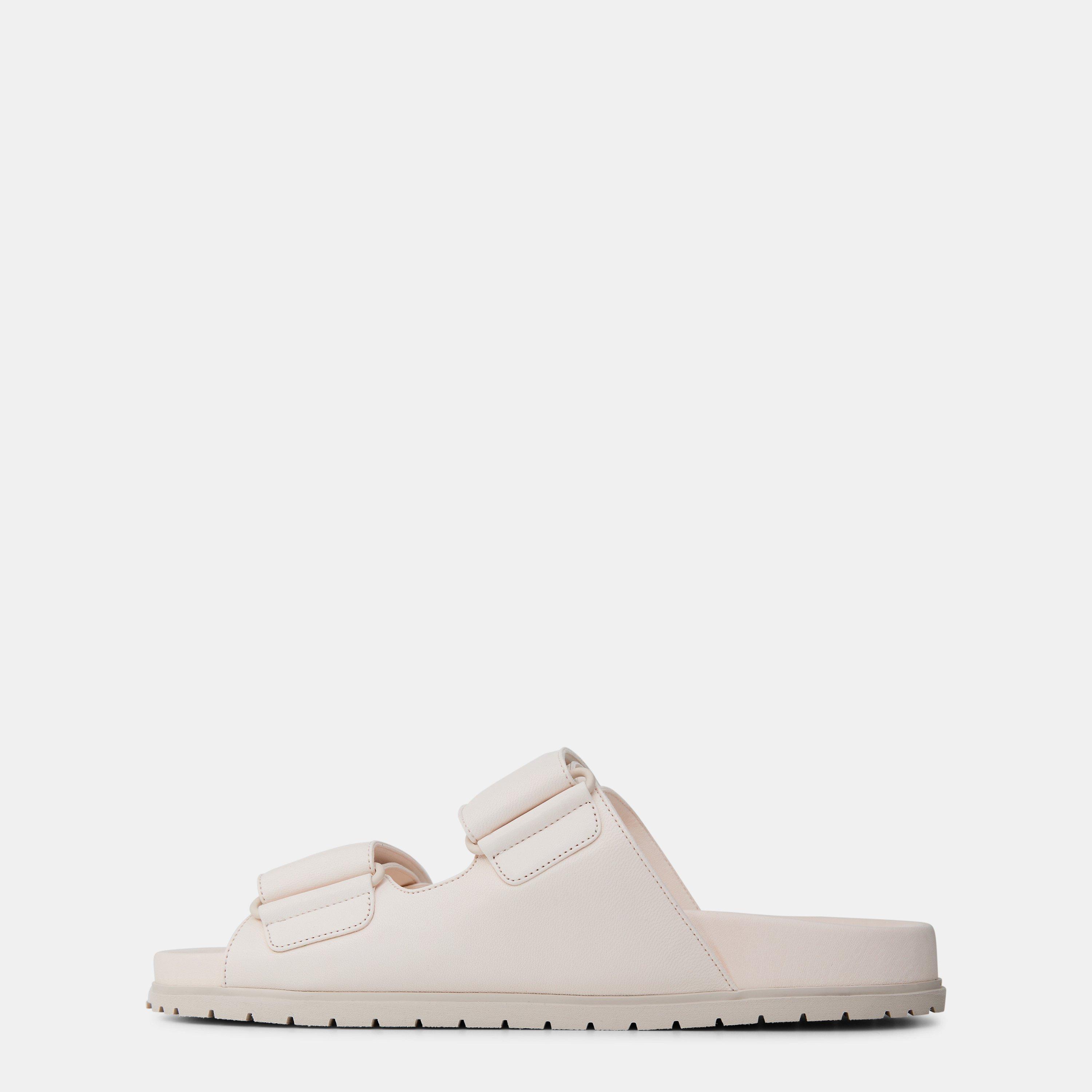 Bianco - Prada - Leather Strap Sandals - 2