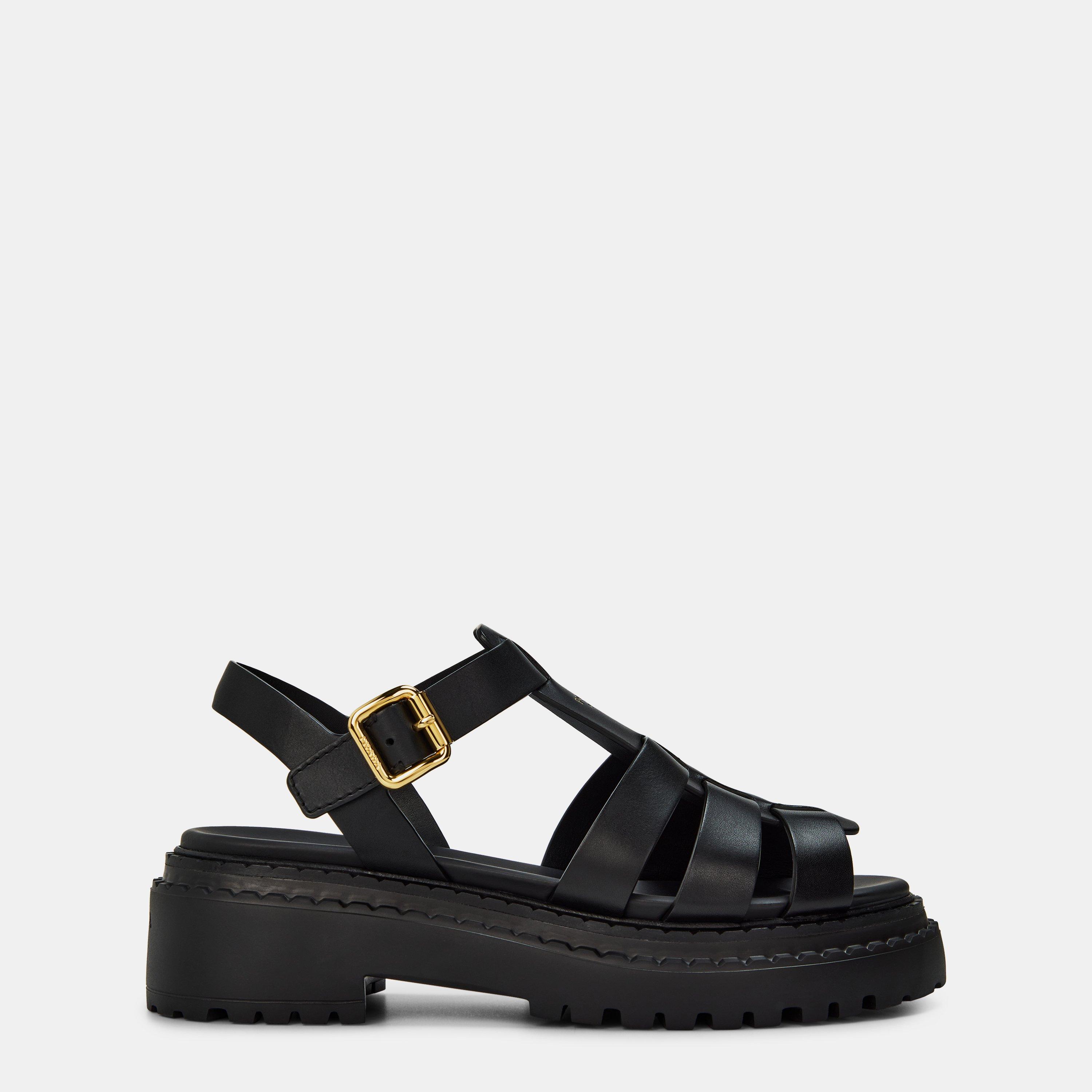 Nero - Prada - Caged Sandals - 1