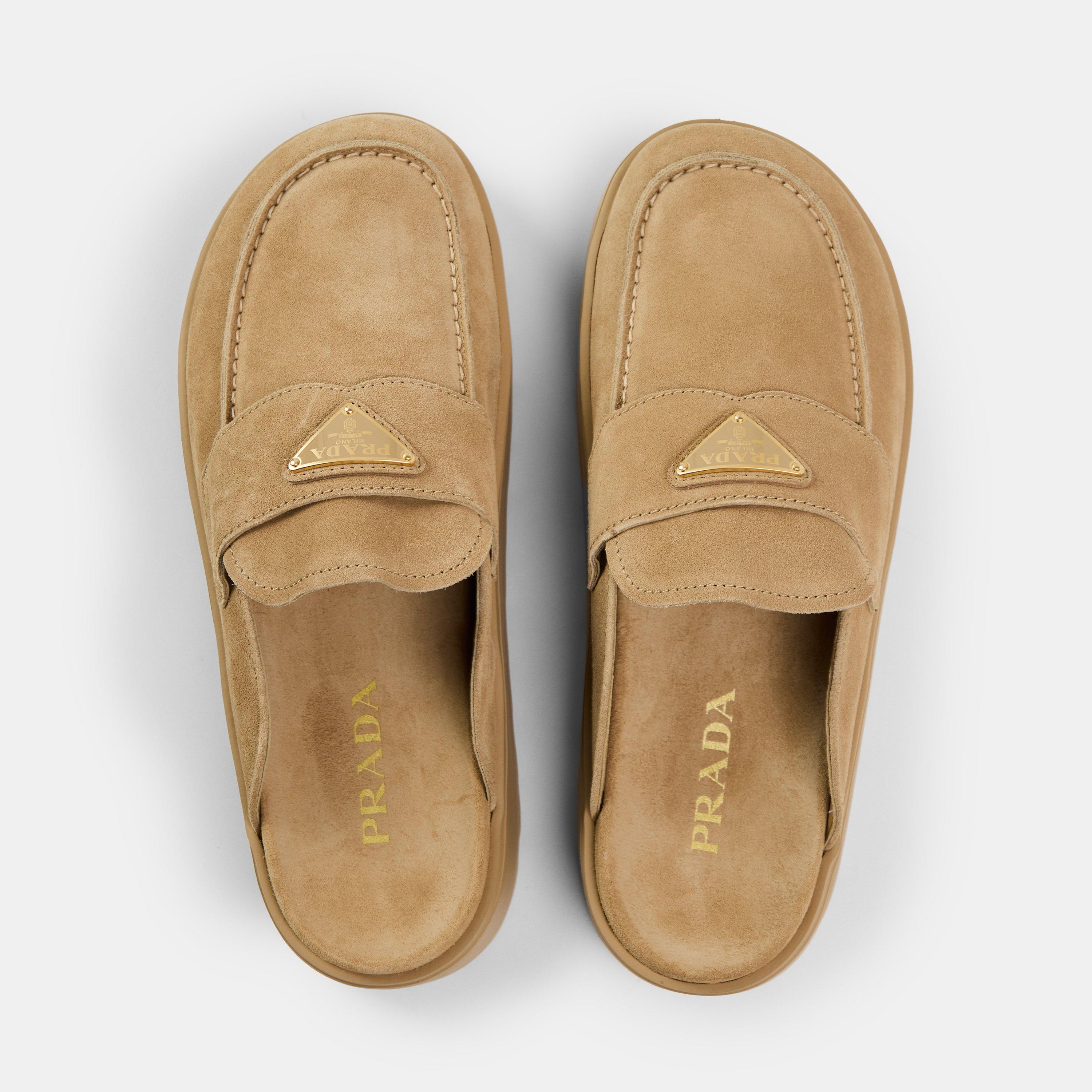 Ecru - Prada - Prada Flatform Mule Ld62 - 5