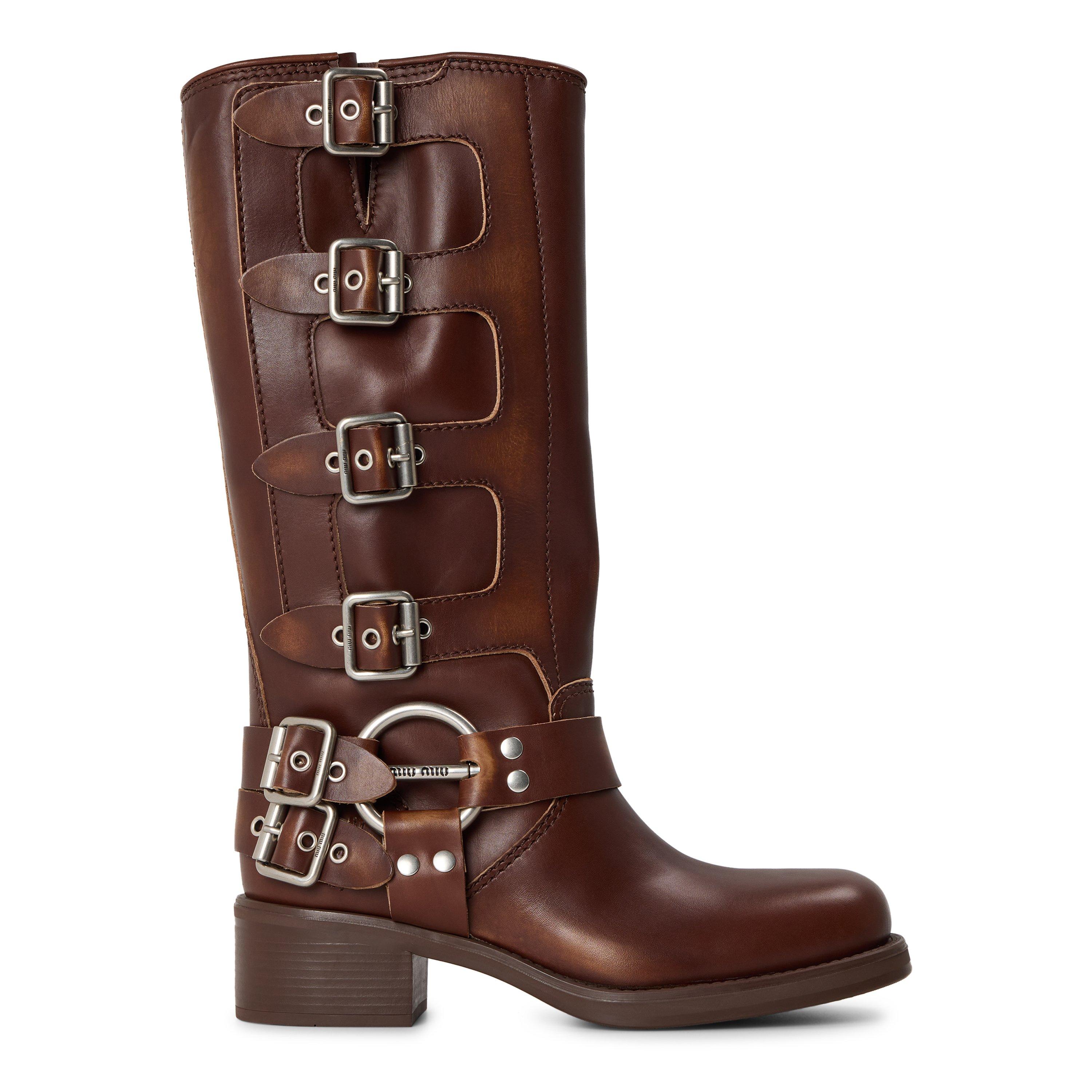 Bruciato - Miu Miu - Miu Buckle Biker Boo Ld63 - 1