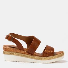 Firetrap Ella Ladies Back-Strap Wedge Sandals
