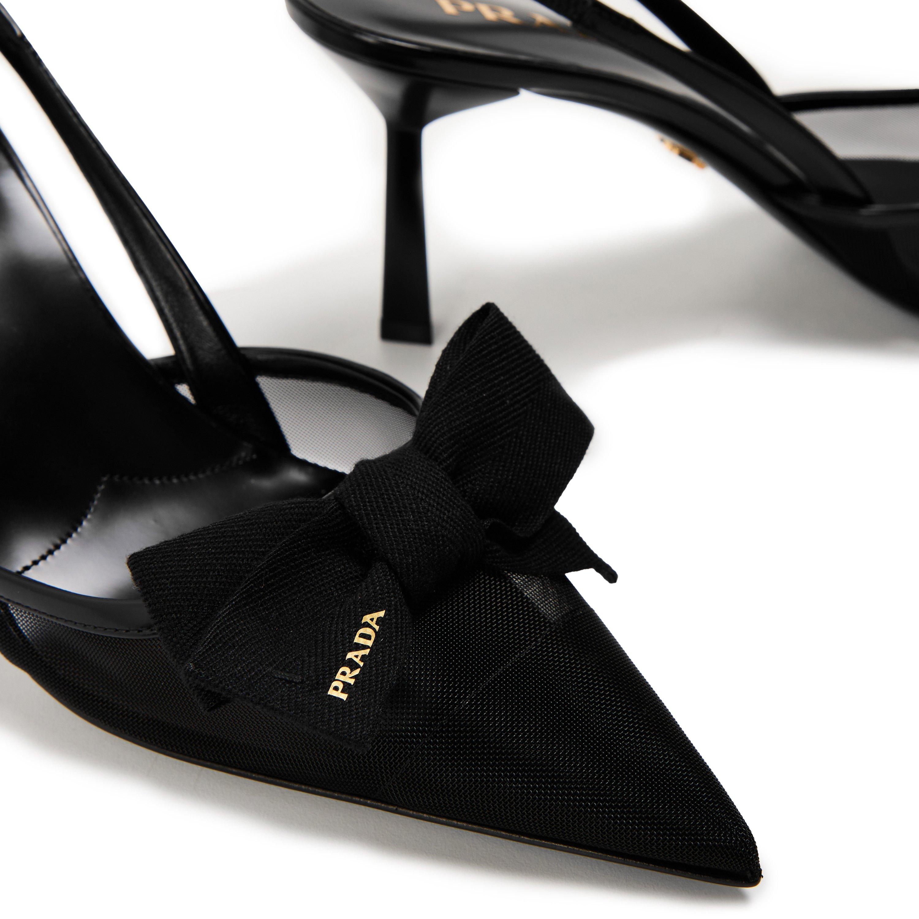 Nero - Prada - Prada Bow Slingback Ld62 - 4