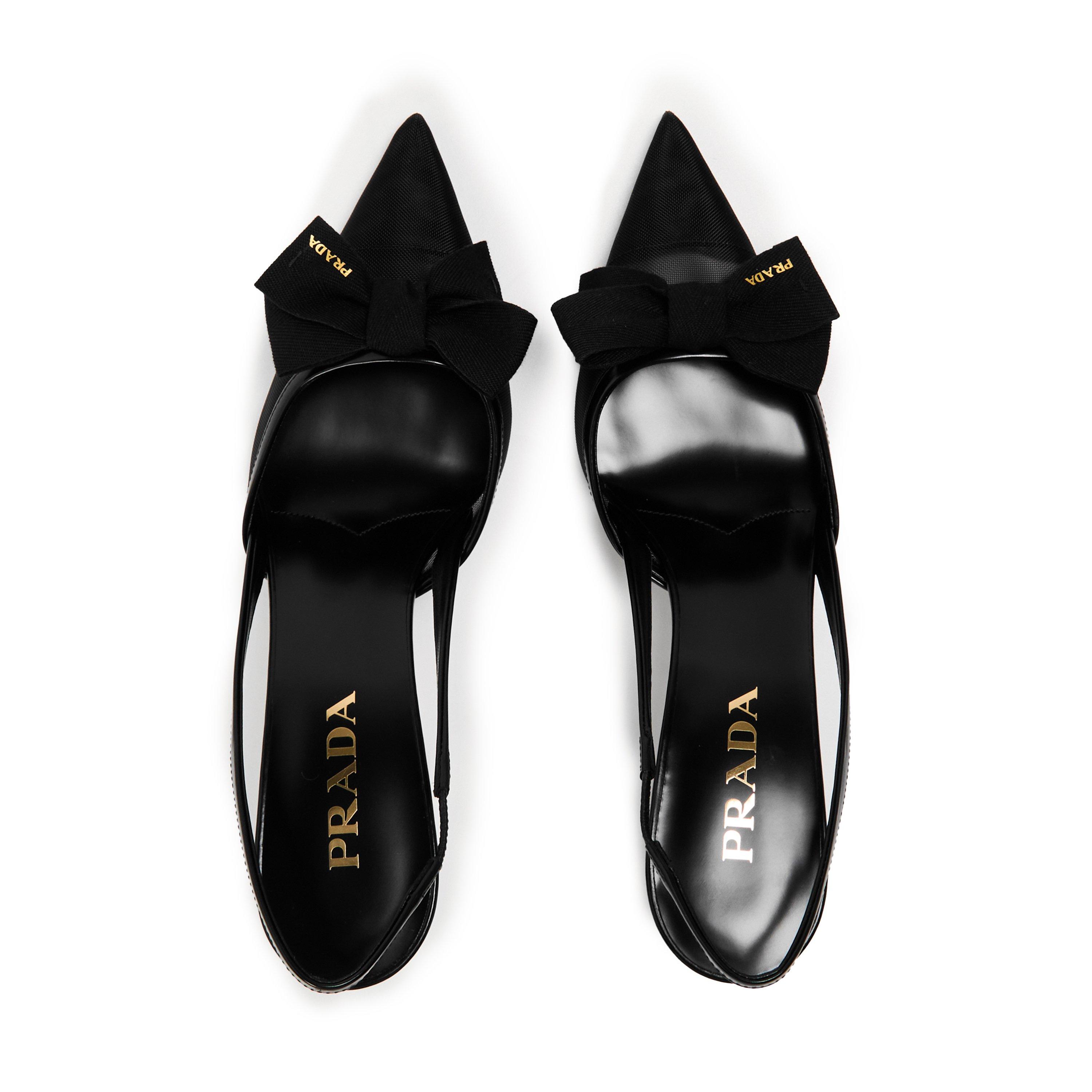 Nero - Prada - Prada Bow Slingback Ld62 - 5
