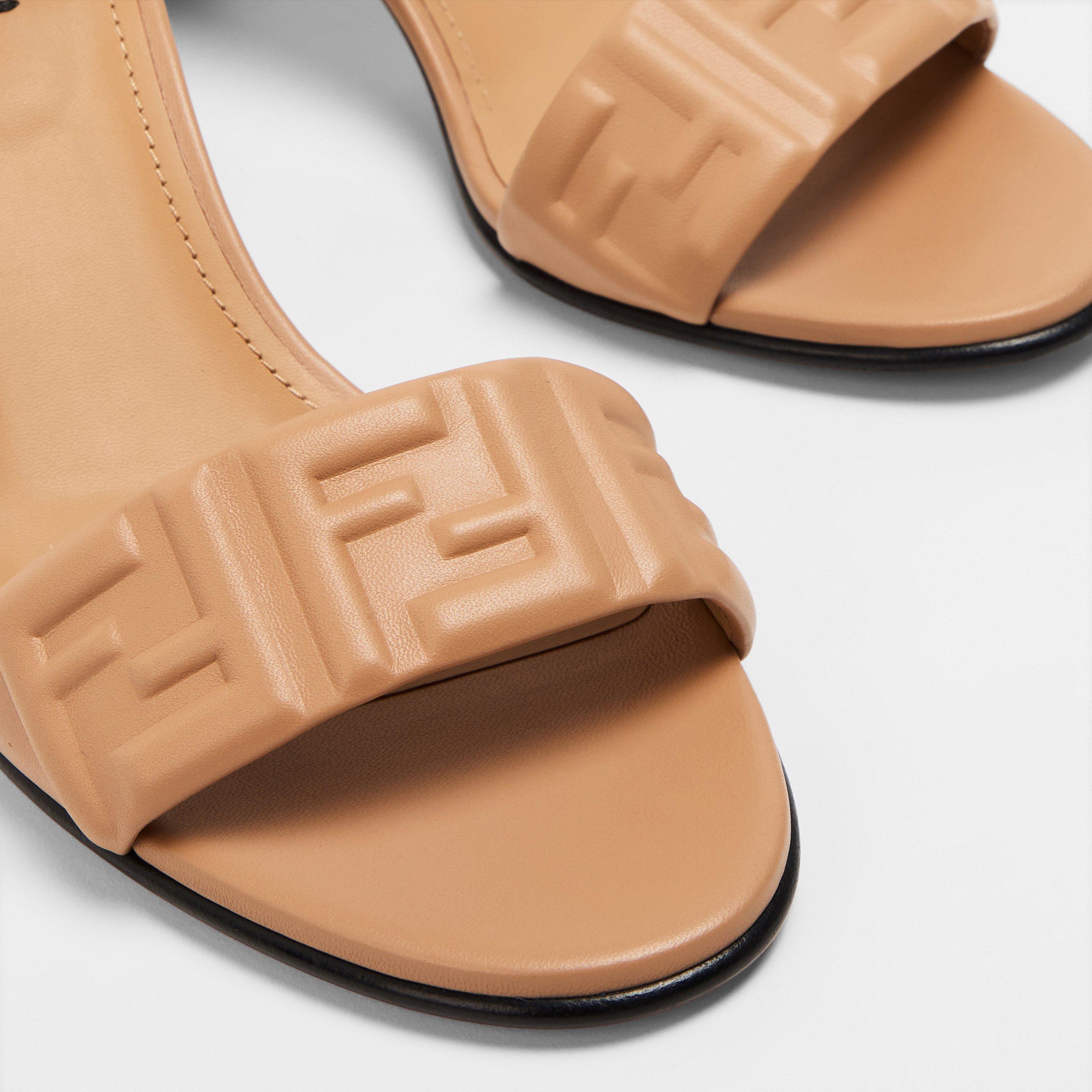 Dark Honey - Fendi - 65mm Delfina Sandals - 4